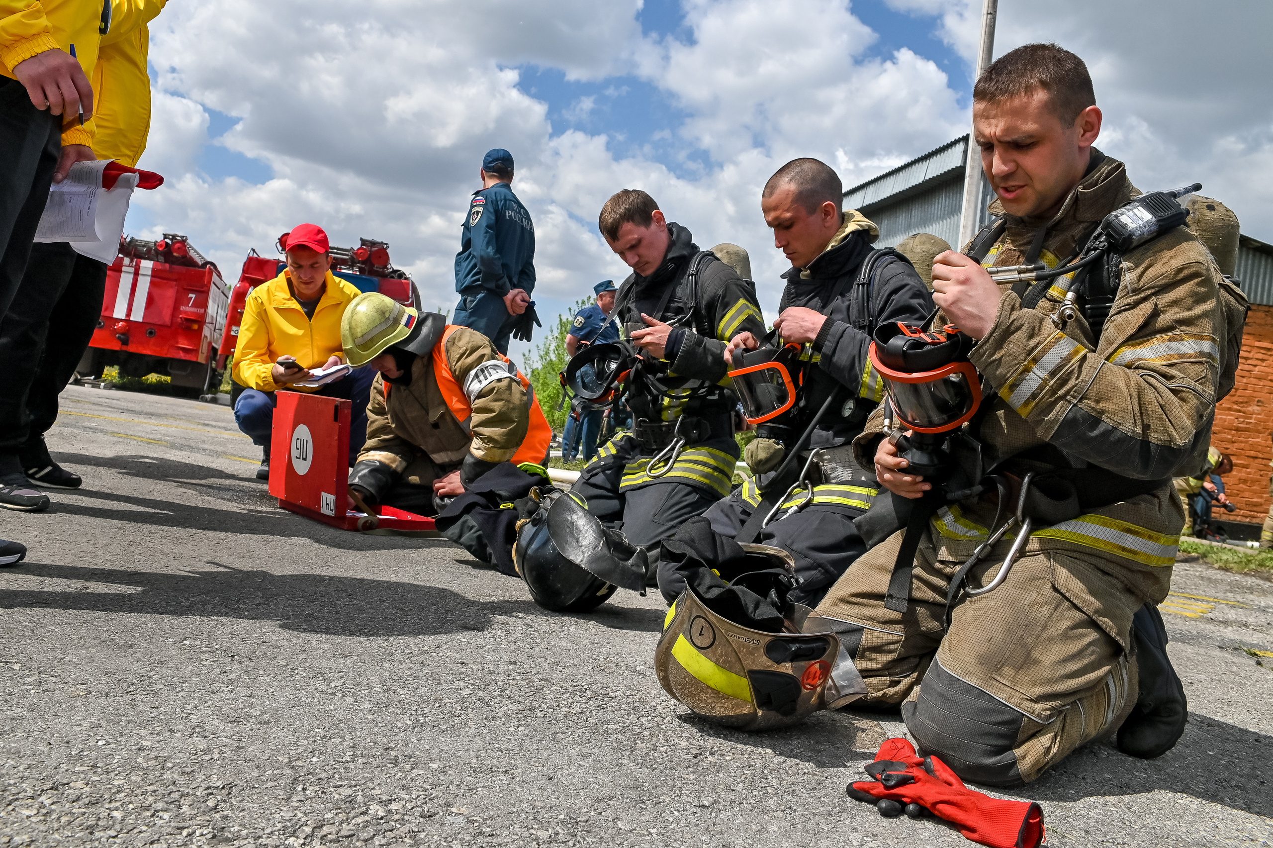 Соревнования газодымозащитников Кузбасса. Репортажный профессиональный фотограф-любитель