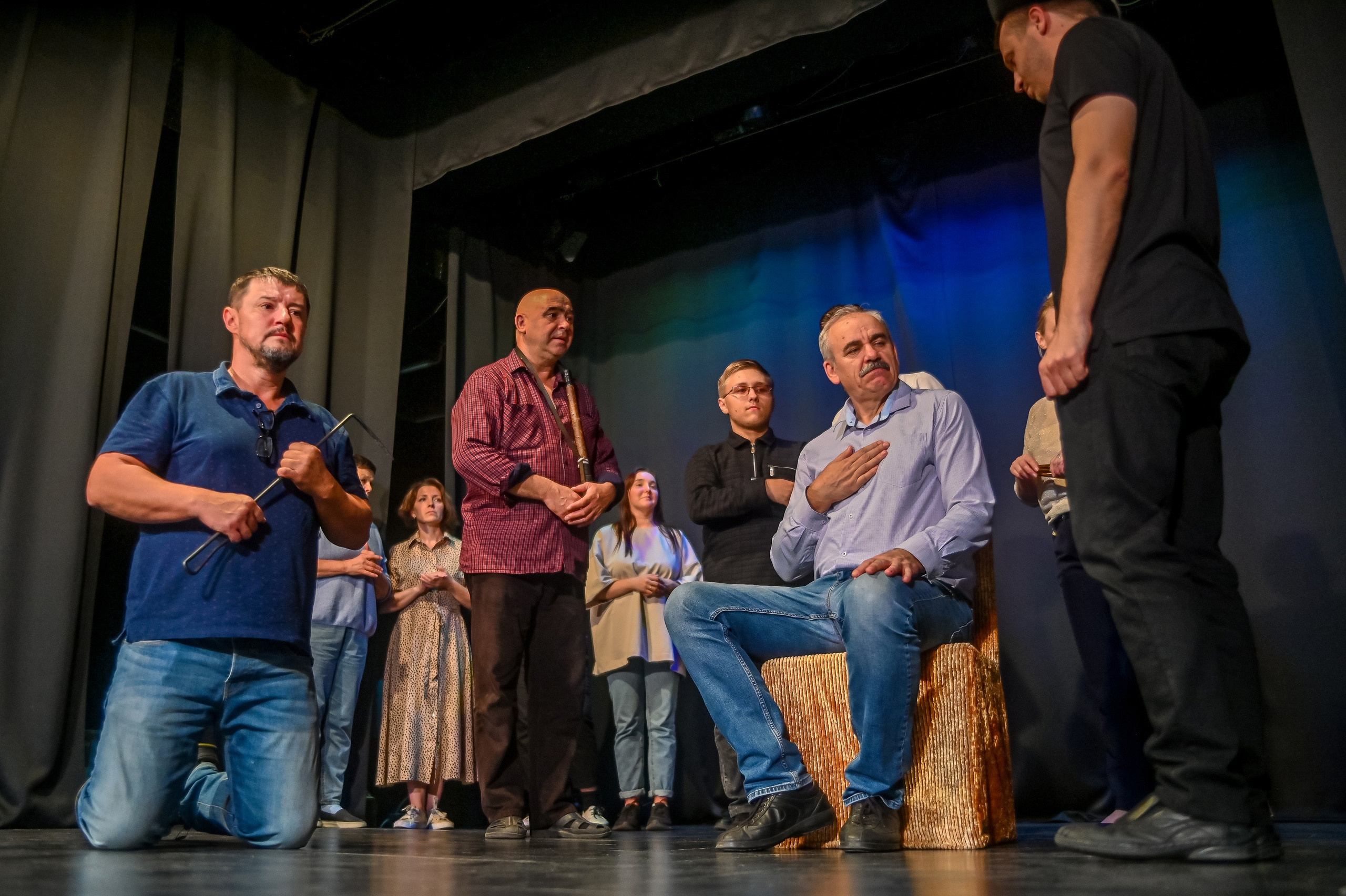 Репетиция «Шута Балакирева» театр Самолёт 27.09.2022. Репортажный профессиональный фотограф-любитель