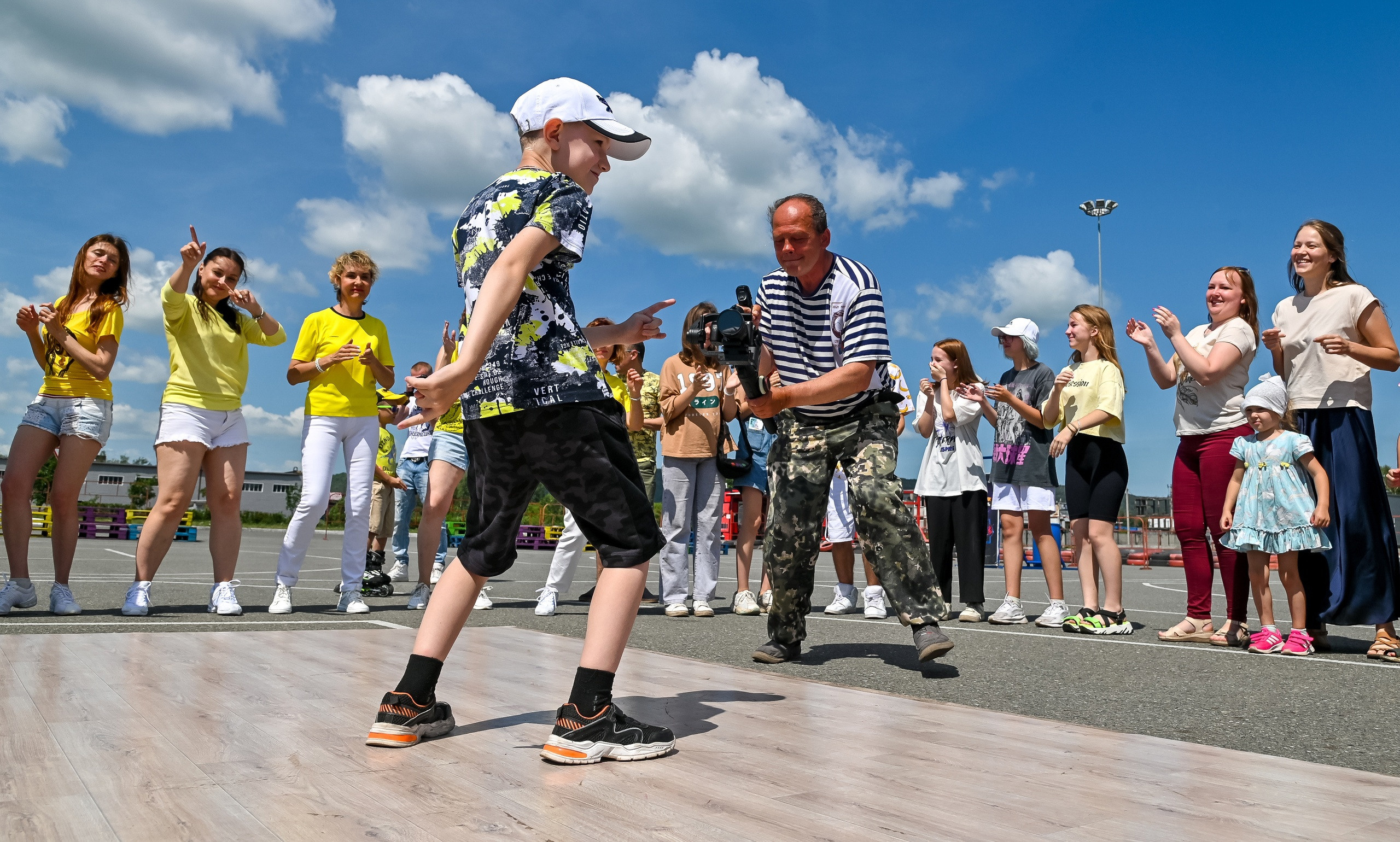 Съемка клипа Сергея Ермакова 25.06.2022. Репортажный профессиональный фотограф-любитель
