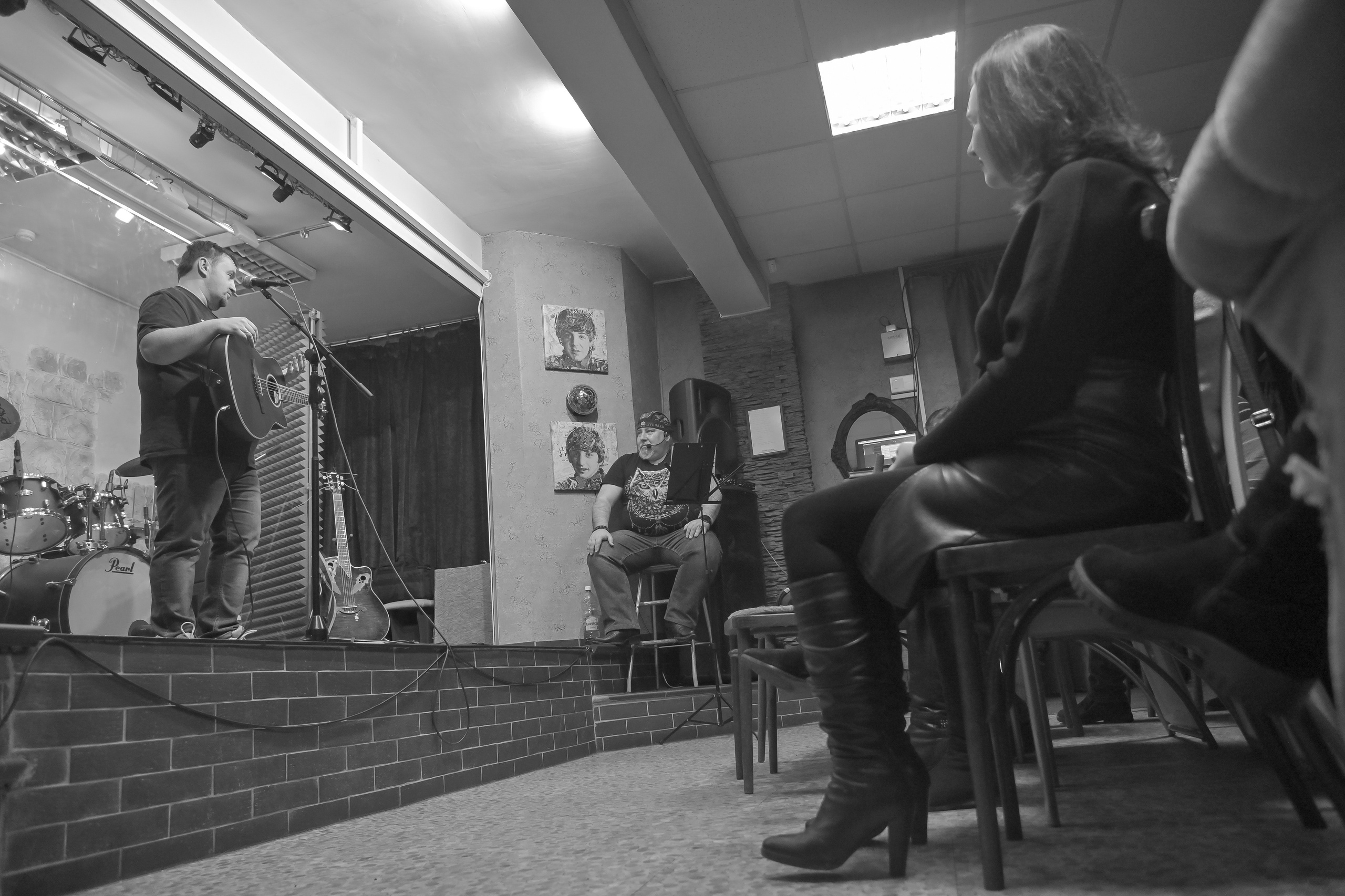 Творческий вечер Михаила Гребенникова в РКС «БАZА 24». Репортажный профессиональный фотограф-любитель