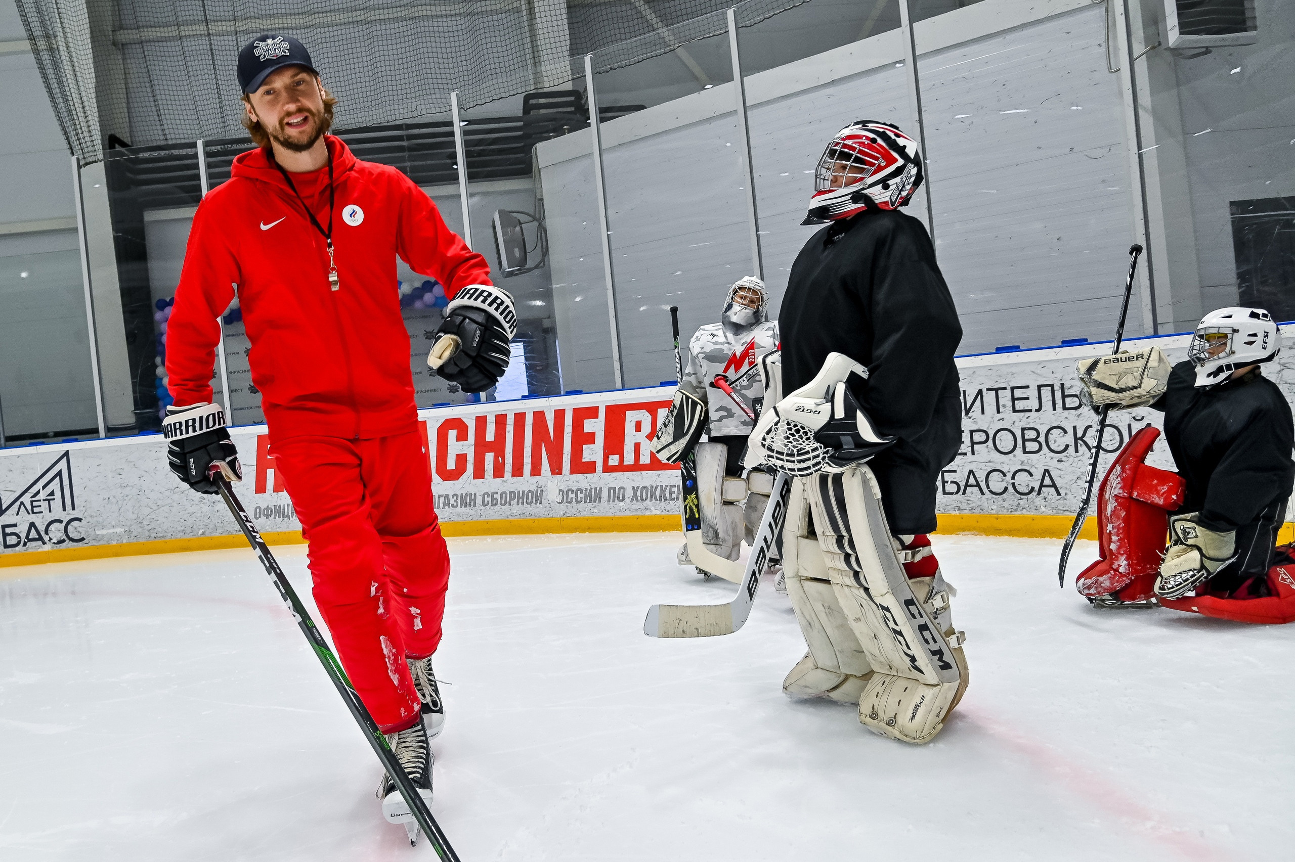 Мастер-класс Сергея Бобровского на «Кузнецком льду» 15.08.2021. Репортажный профессиональный фотограф-любитель