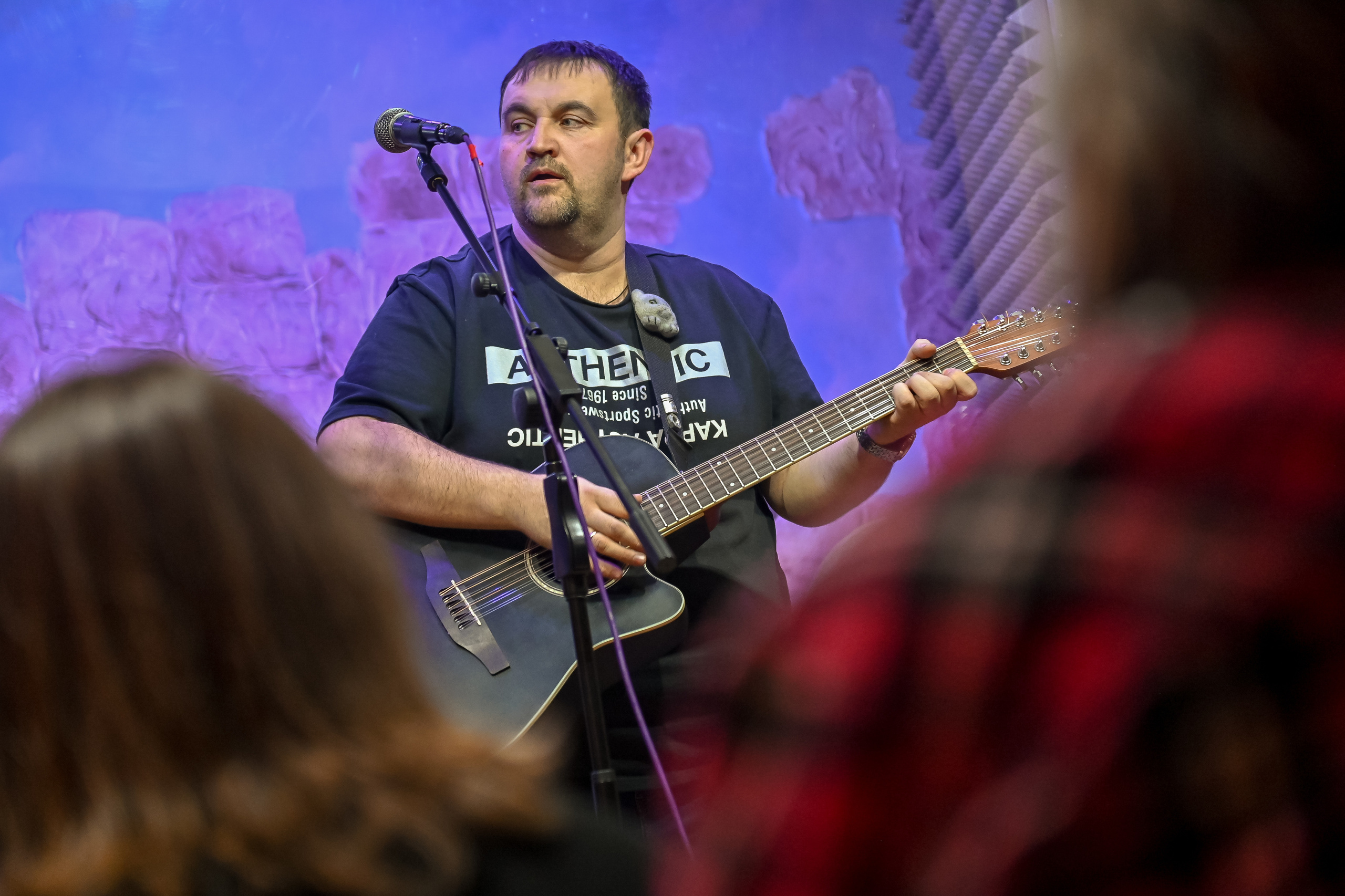 Творческий вечер Михаила Гребенникова в РКС «БАZА 24». Репортажный профессиональный фотограф-любитель