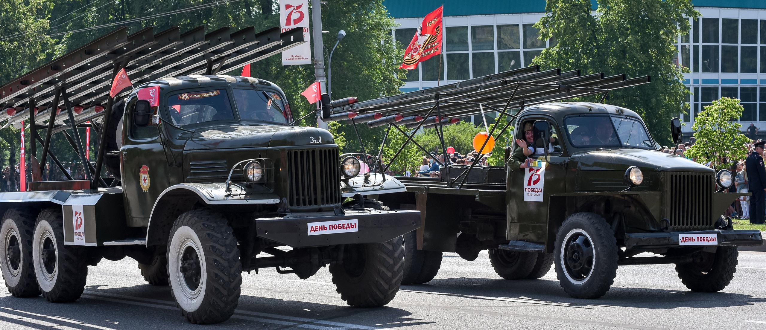 Парад Победы в Новокузнецке 24.06.2020. Репортажный профессиональный фотограф-любитель