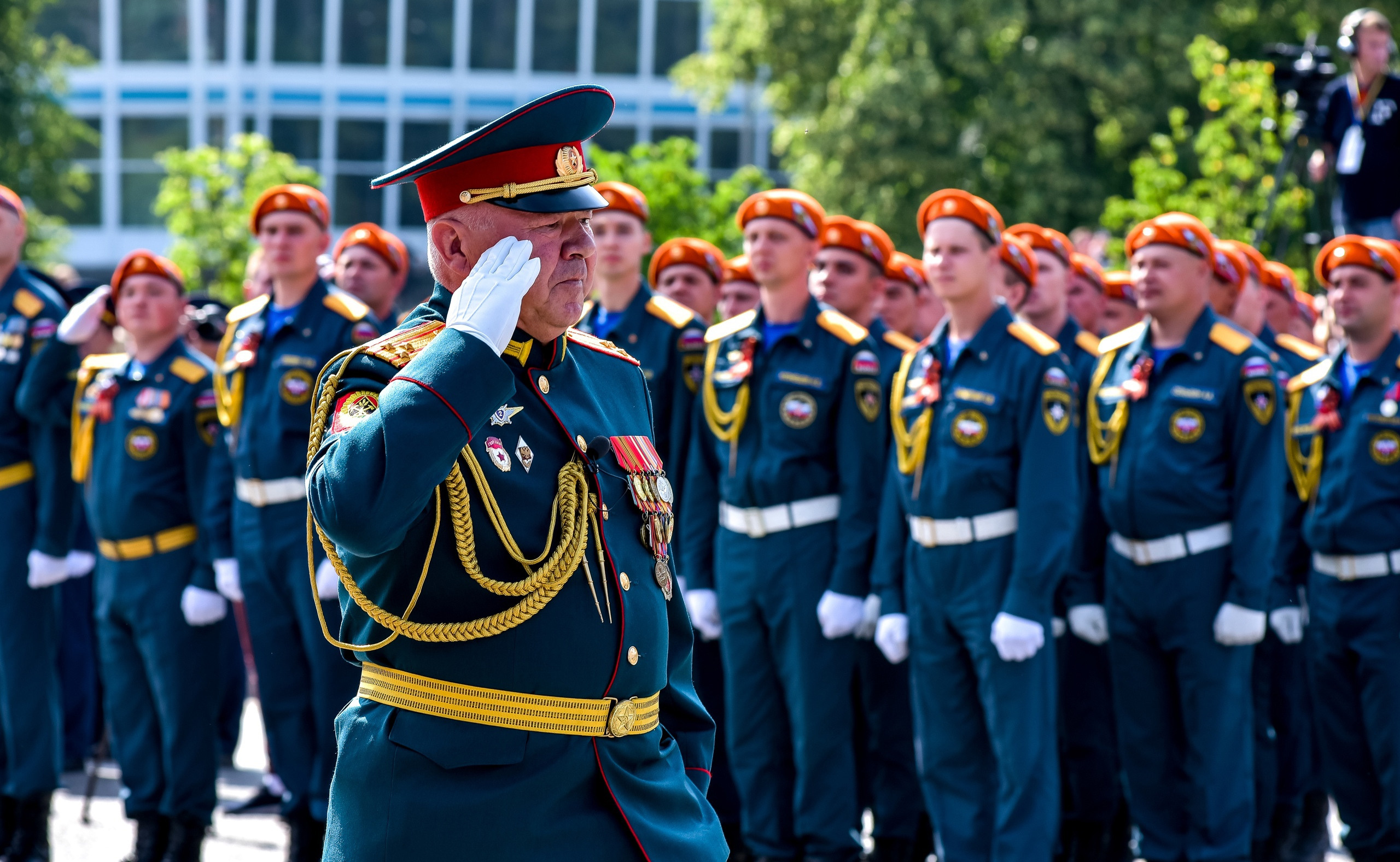 Парад Победы в Новокузнецке 24.06.2020. Репортажный профессиональный фотограф-любитель
