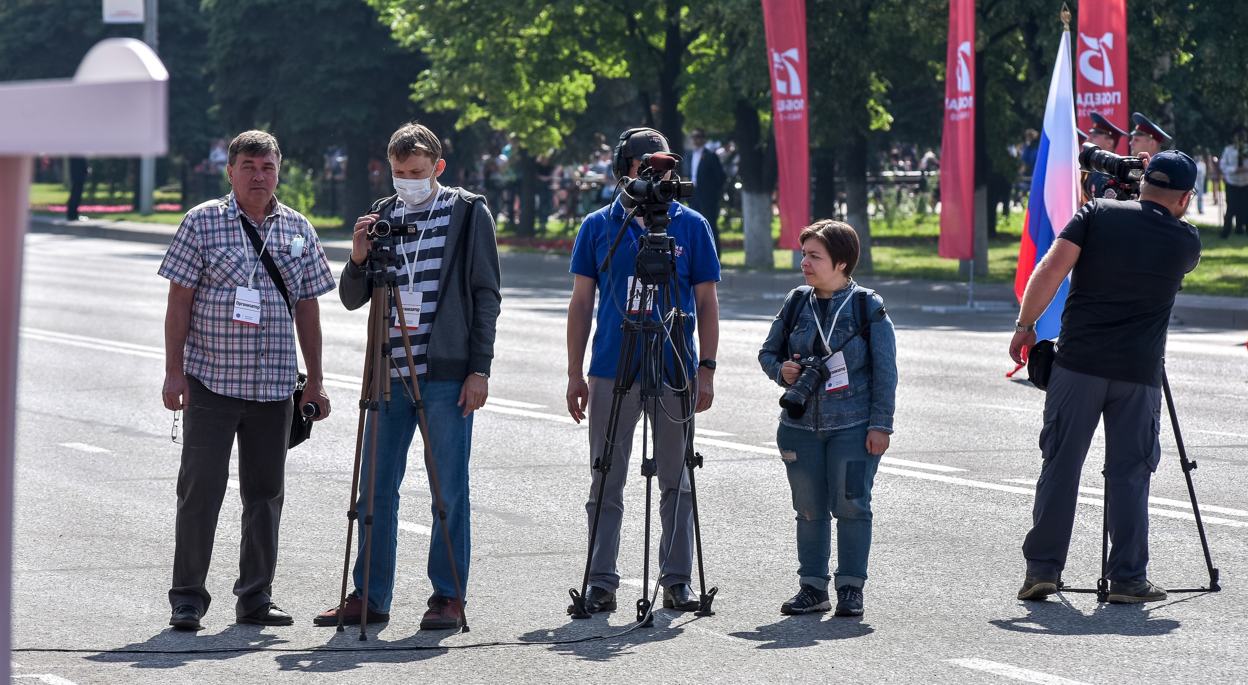 Парад Победы в Новокузнецке 24.06.2020. Репортажный профессиональный фотограф-любитель