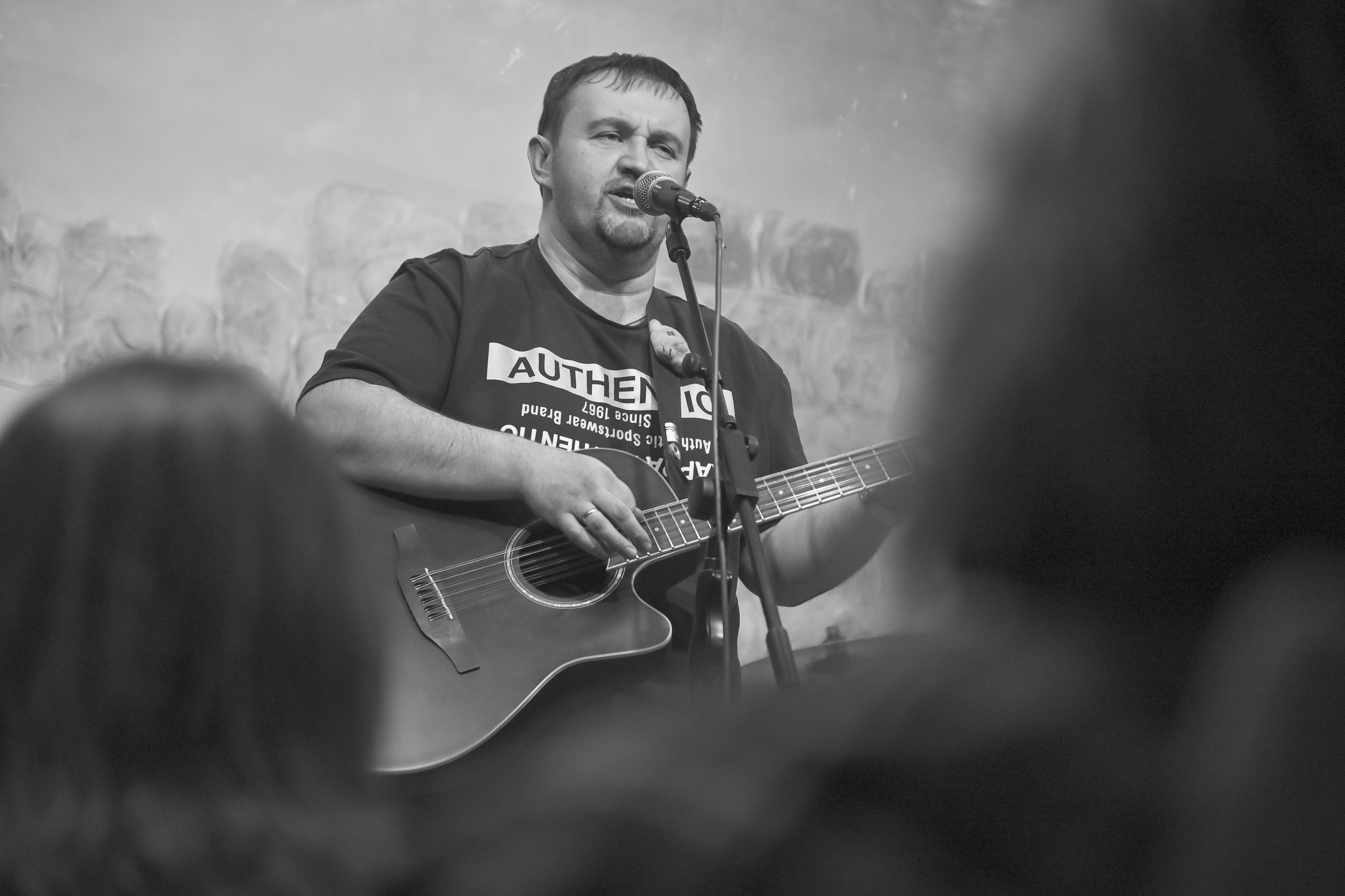 Творческий вечер Михаила Гребенникова в РКС «БАZА 24». Репортажный профессиональный фотограф-любитель