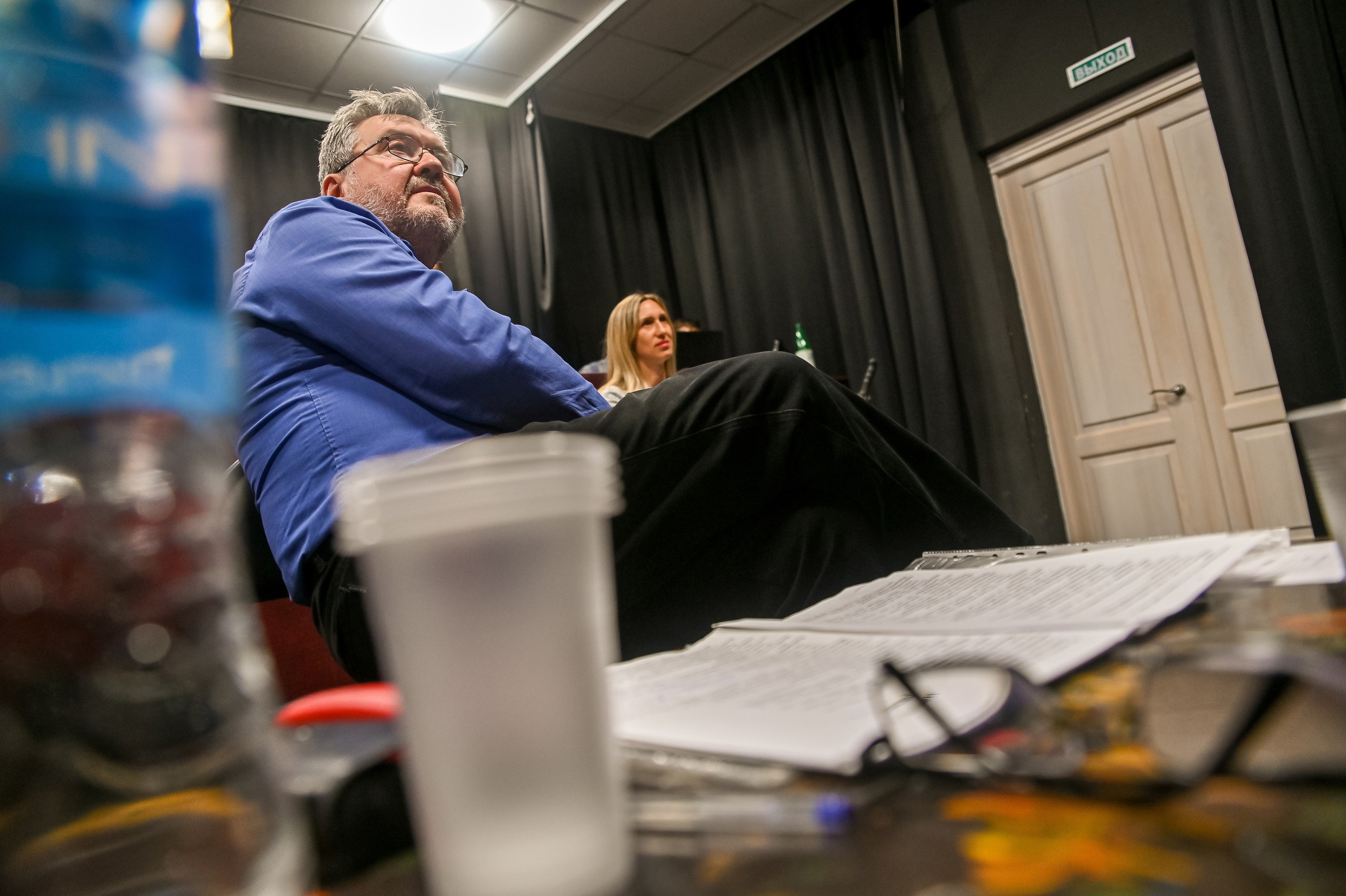 Репетиция «Шута Балакирева» театр Самолёт 27.09.2022. Репортажный профессиональный фотограф-любитель