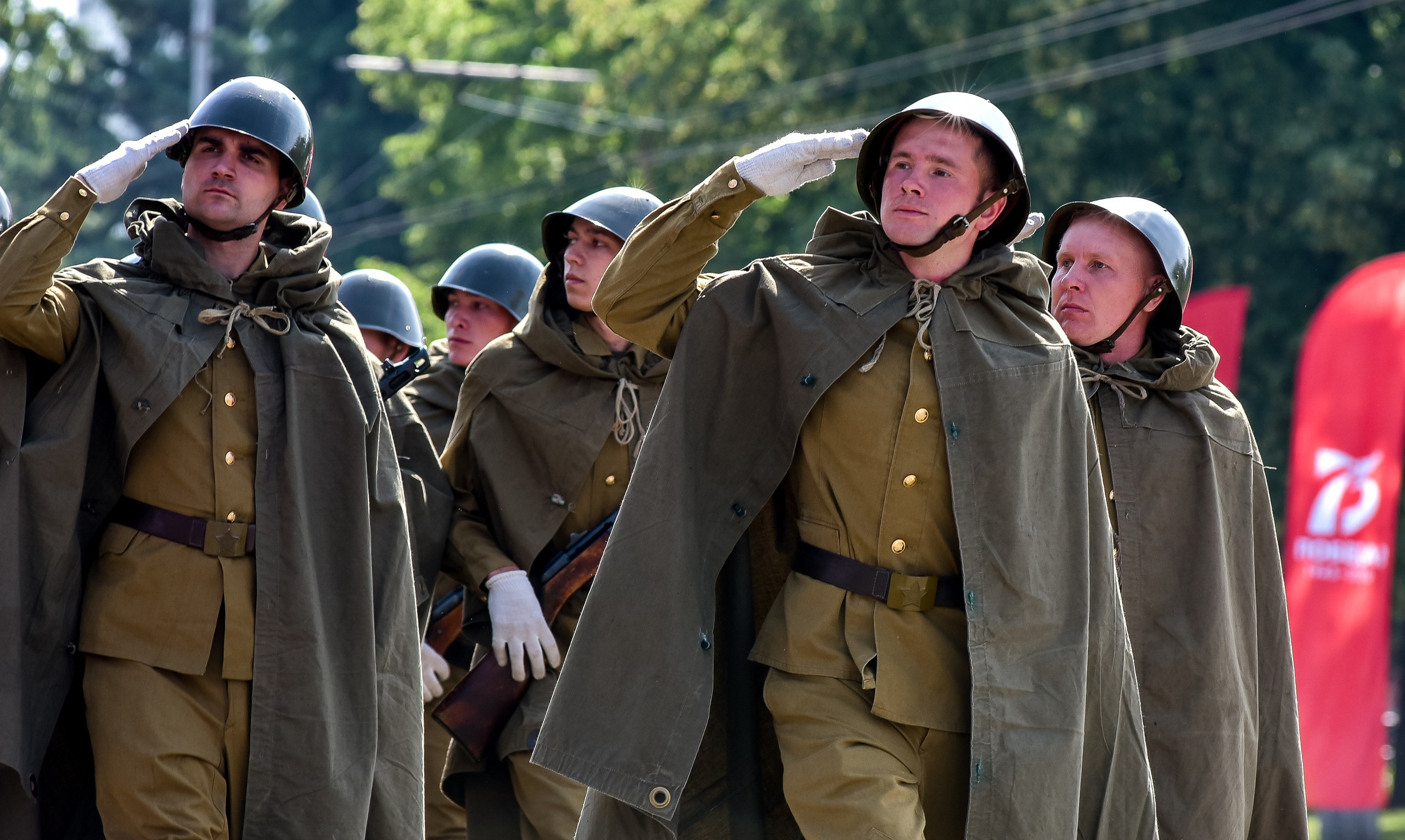 Парад Победы в Новокузнецке 24.06.2020. Репортажный профессиональный фотограф-любитель