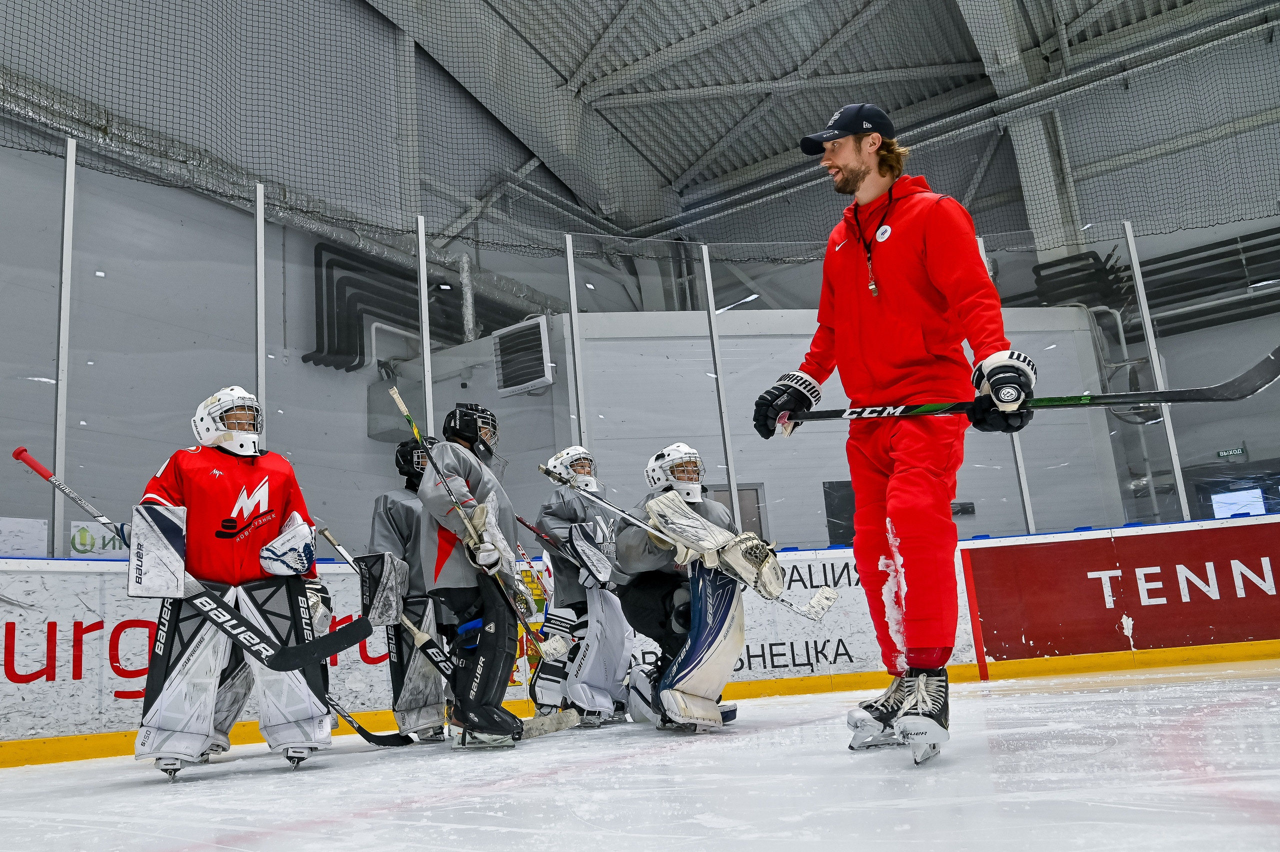 Мастер-класс Сергея Бобровского на «Кузнецком льду» 15.08.2021. Репортажный профессиональный фотограф-любитель