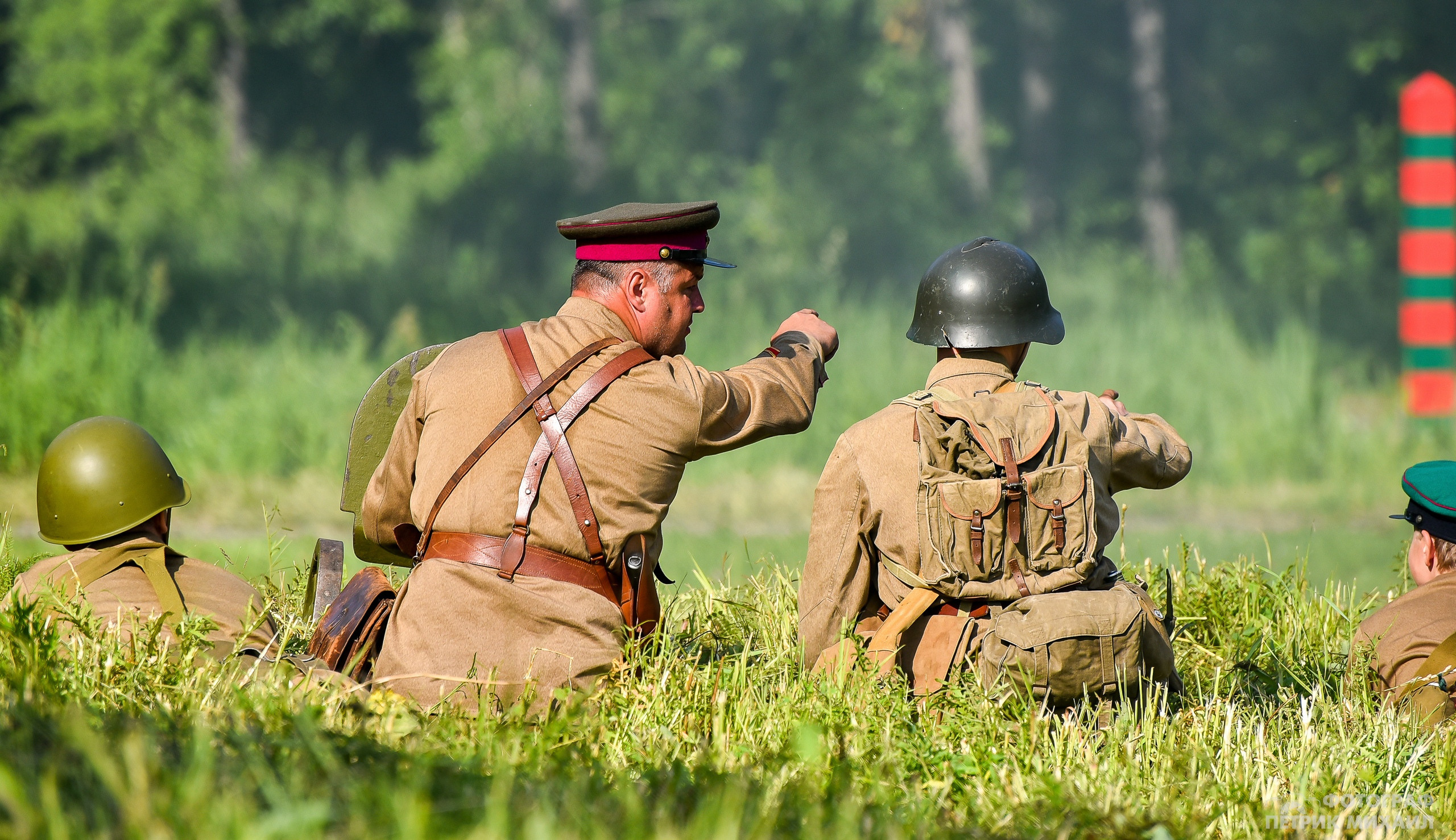 Реконструкция Нападение на погранзаставу 1941 год, 07.07.2019. Репортажный профессиональный фотограф-любитель