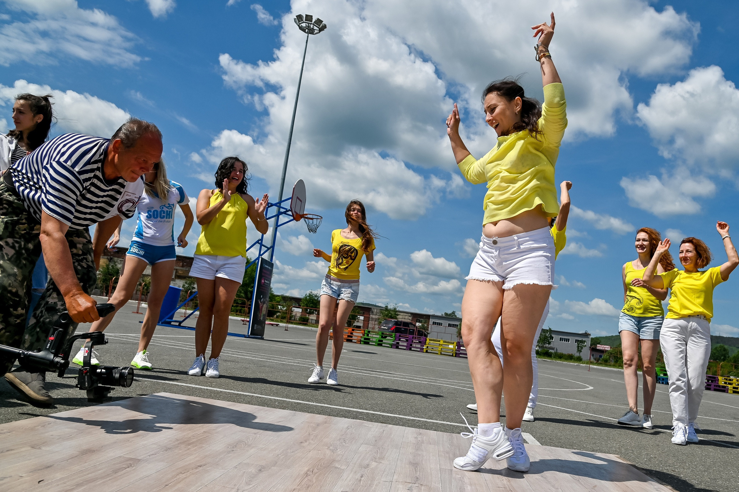 Съемка клипа Сергея Ермакова 25.06.2022. Репортажный профессиональный фотограф-любитель