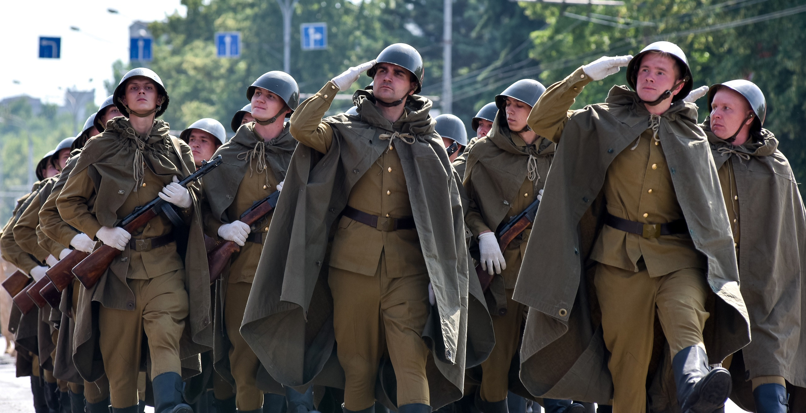 Парад Победы в Новокузнецке 24.06.2020. Репортажный профессиональный фотограф-любитель