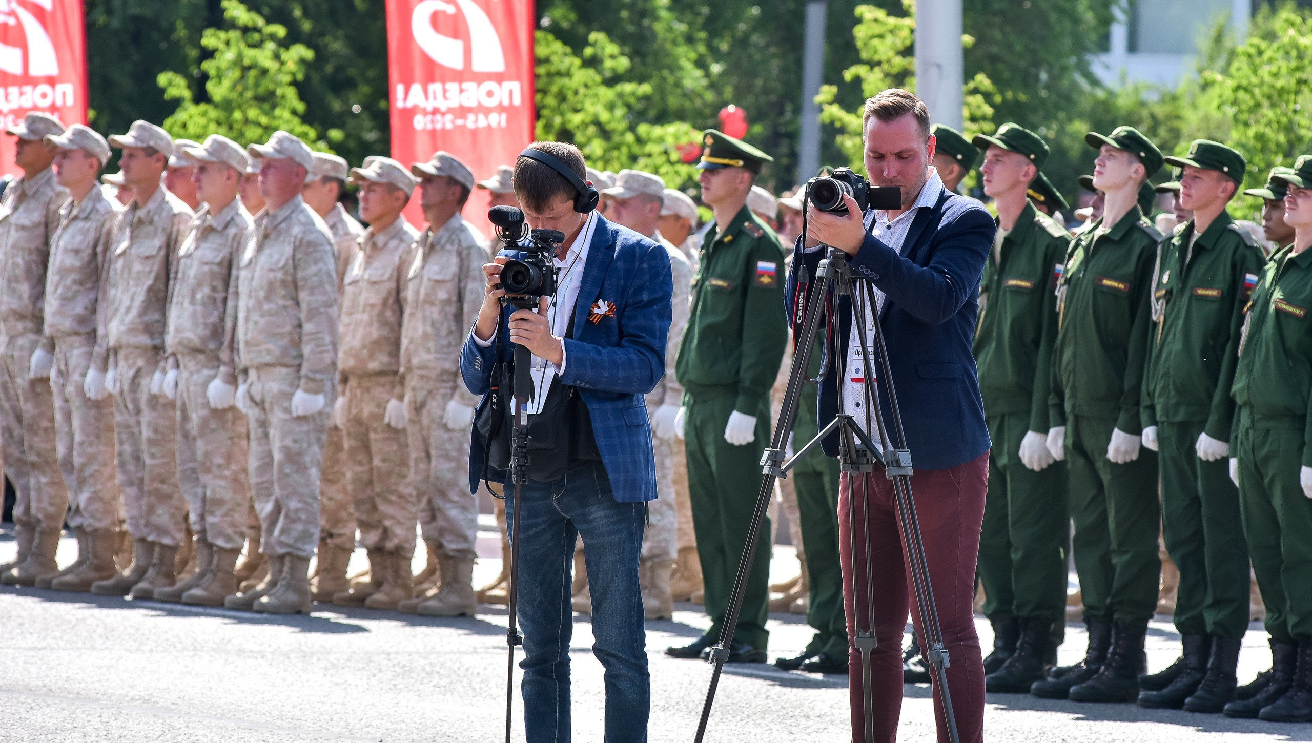 Парад Победы в Новокузнецке 24.06.2020. Репортажный профессиональный фотограф-любитель