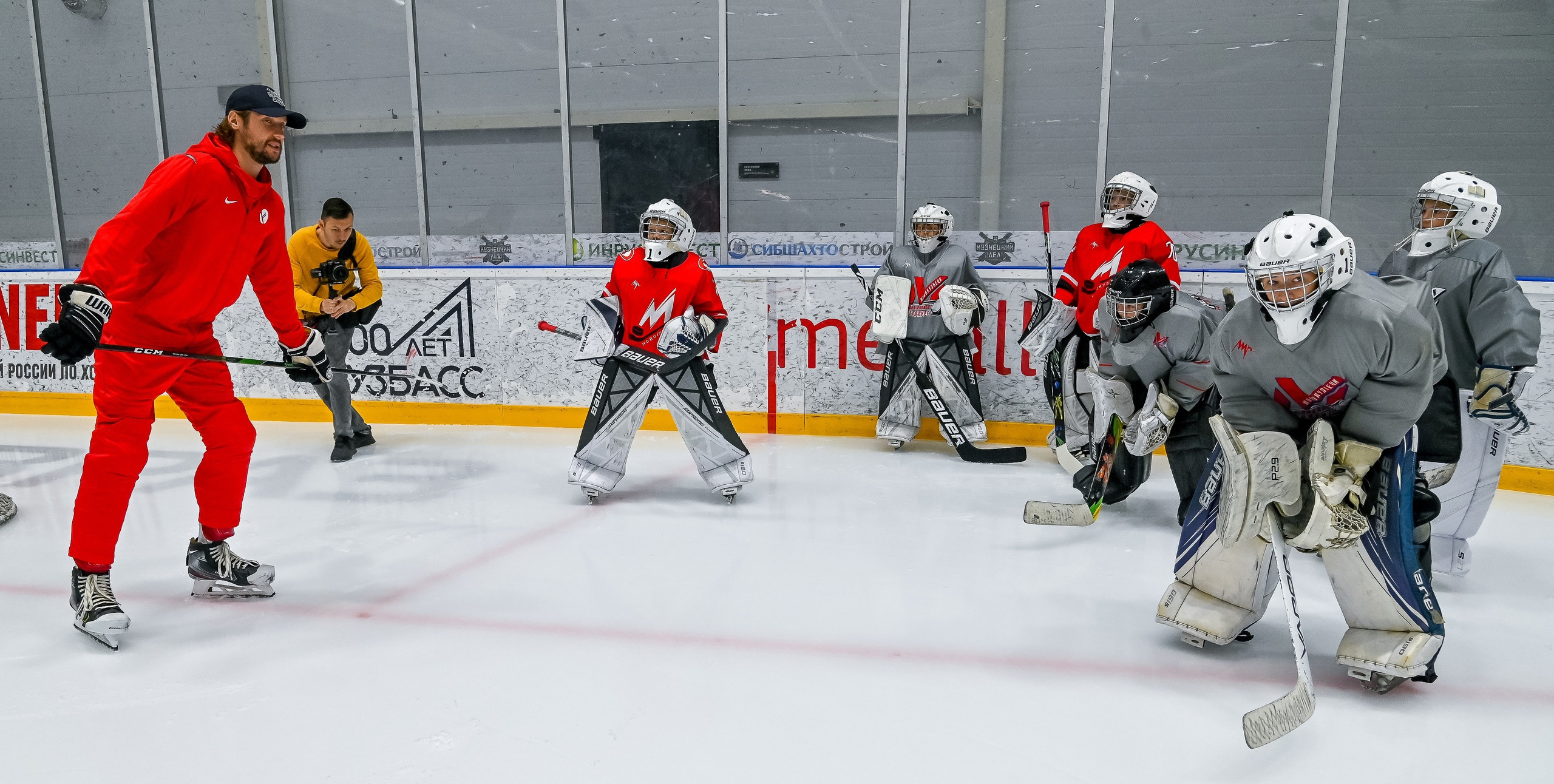 Мастер-класс Сергея Бобровского на «Кузнецком льду» 15.08.2021. Репортажный профессиональный фотограф-любитель