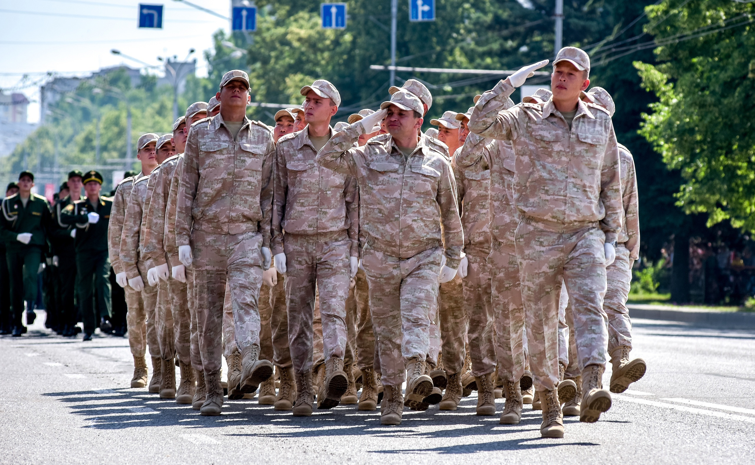 Парад Победы в Новокузнецке 24.06.2020. Репортажный профессиональный фотограф-любитель