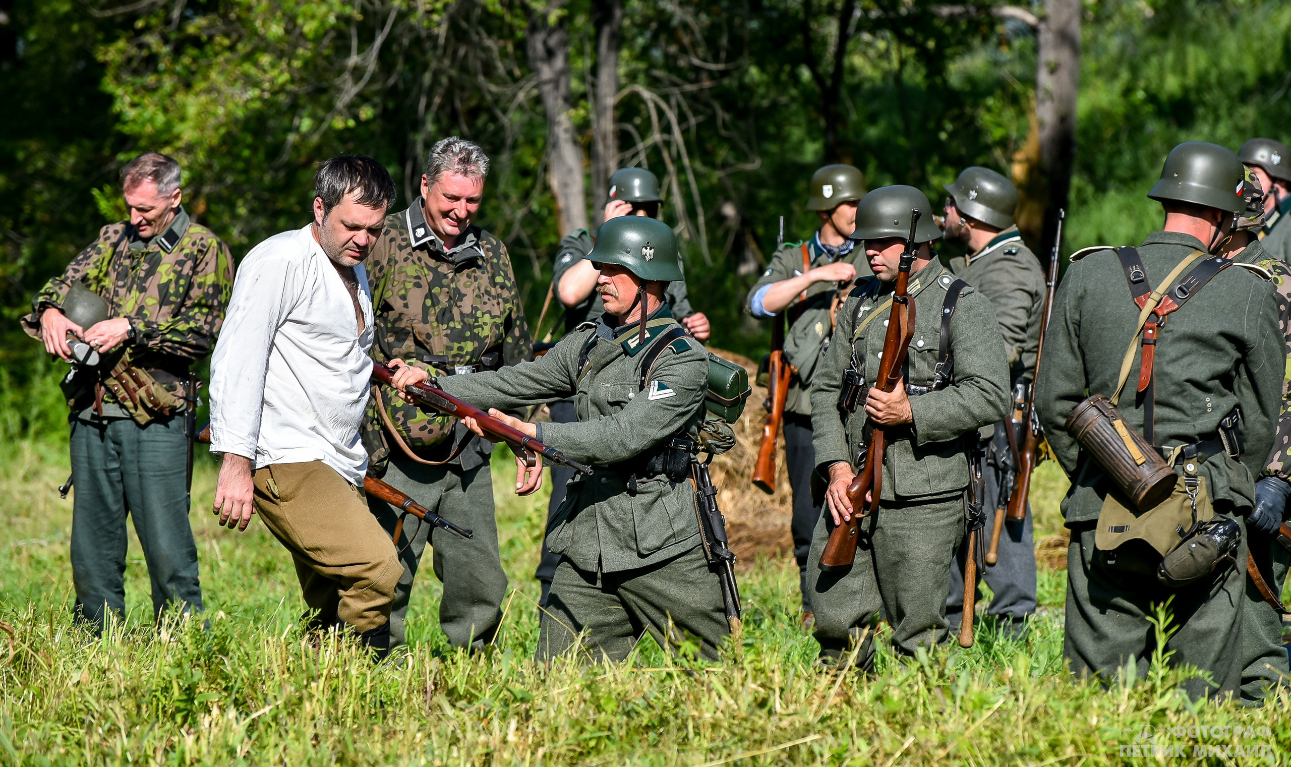 Реконструкция Нападение на погранзаставу 1941 год, 07.07.2019. Репортажный профессиональный фотограф-любитель