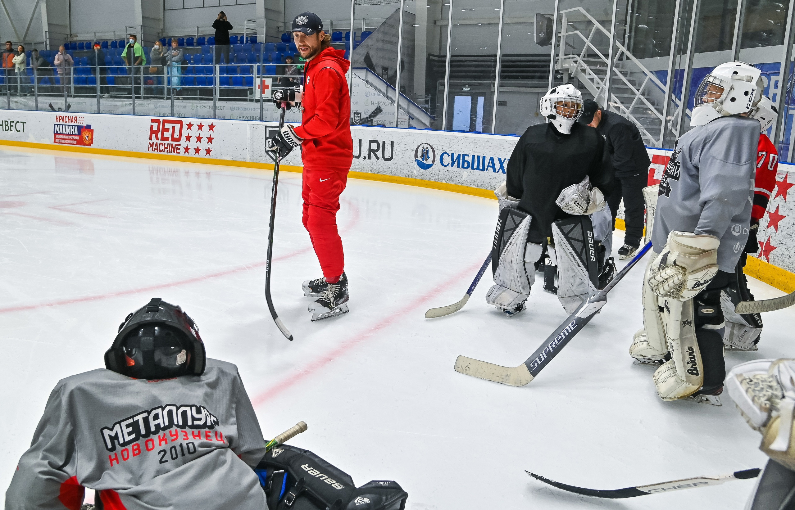 Мастер-класс Сергея Бобровского на «Кузнецком льду» 15.08.2021. Репортажный профессиональный фотограф-любитель