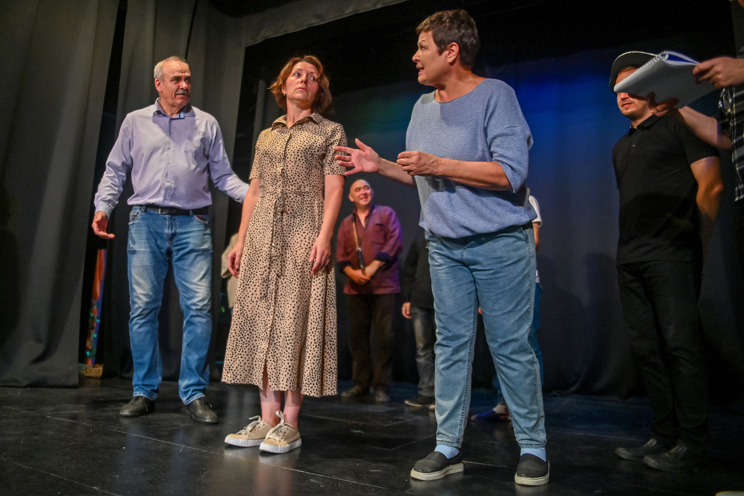 Репетиция «Шута Балакирева» театр Самолёт 27.09.2022. Репортажный профессиональный фотограф-любитель