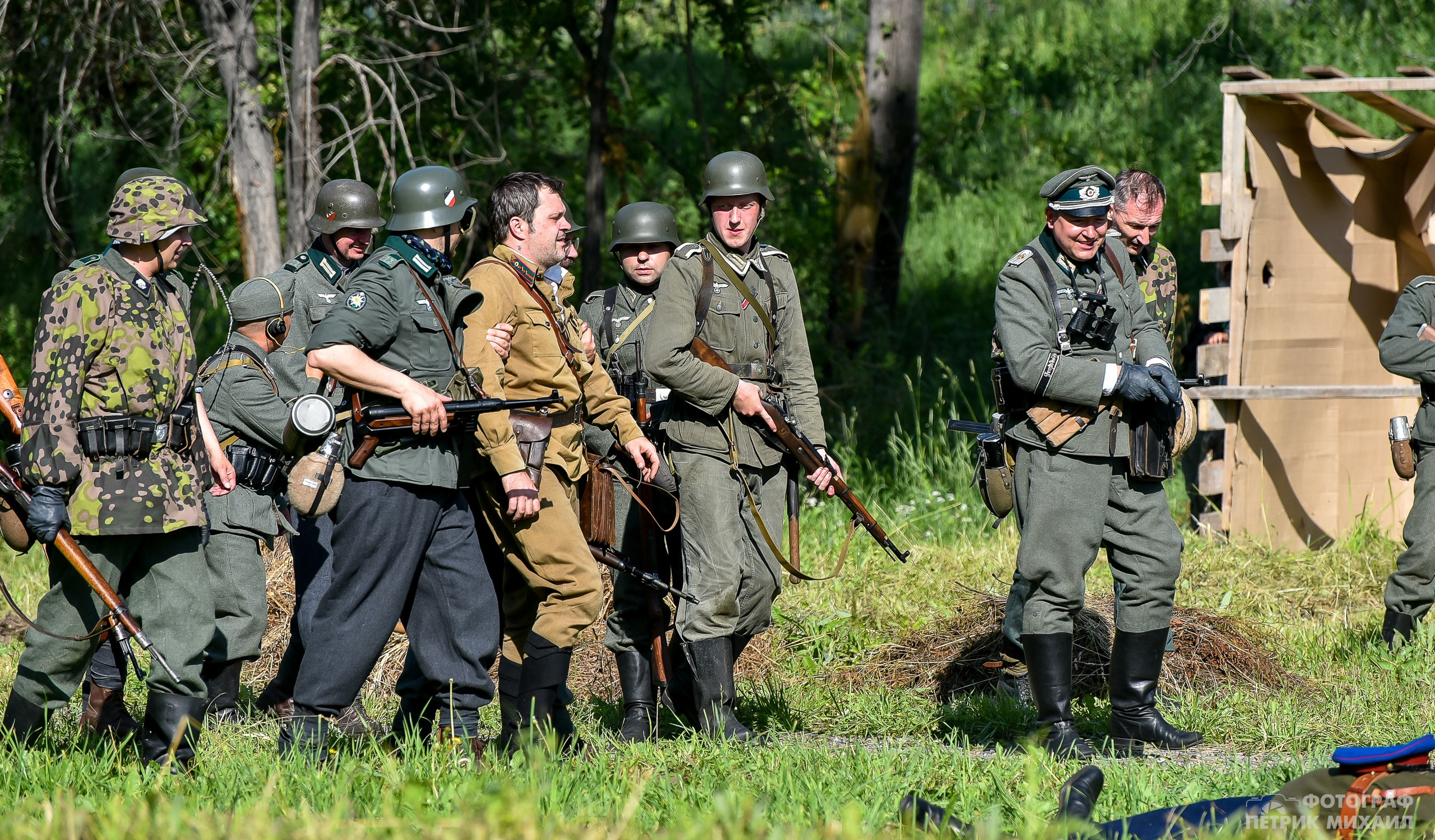 Реконструкция Нападение на погранзаставу 1941 год, 07.07.2019. Репортажный профессиональный фотограф-любитель
