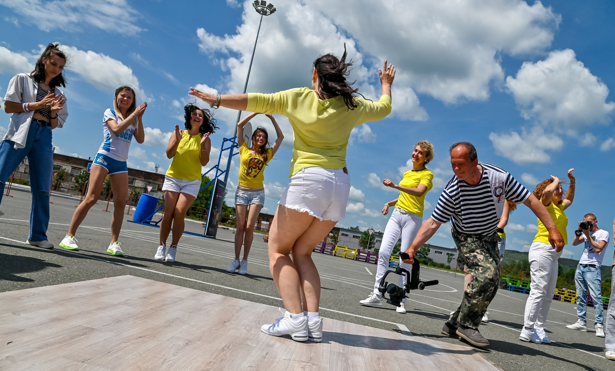 Съемка клипа Сергея Ермакова 25.06.2022. Репортажный профессиональный фотограф-любитель