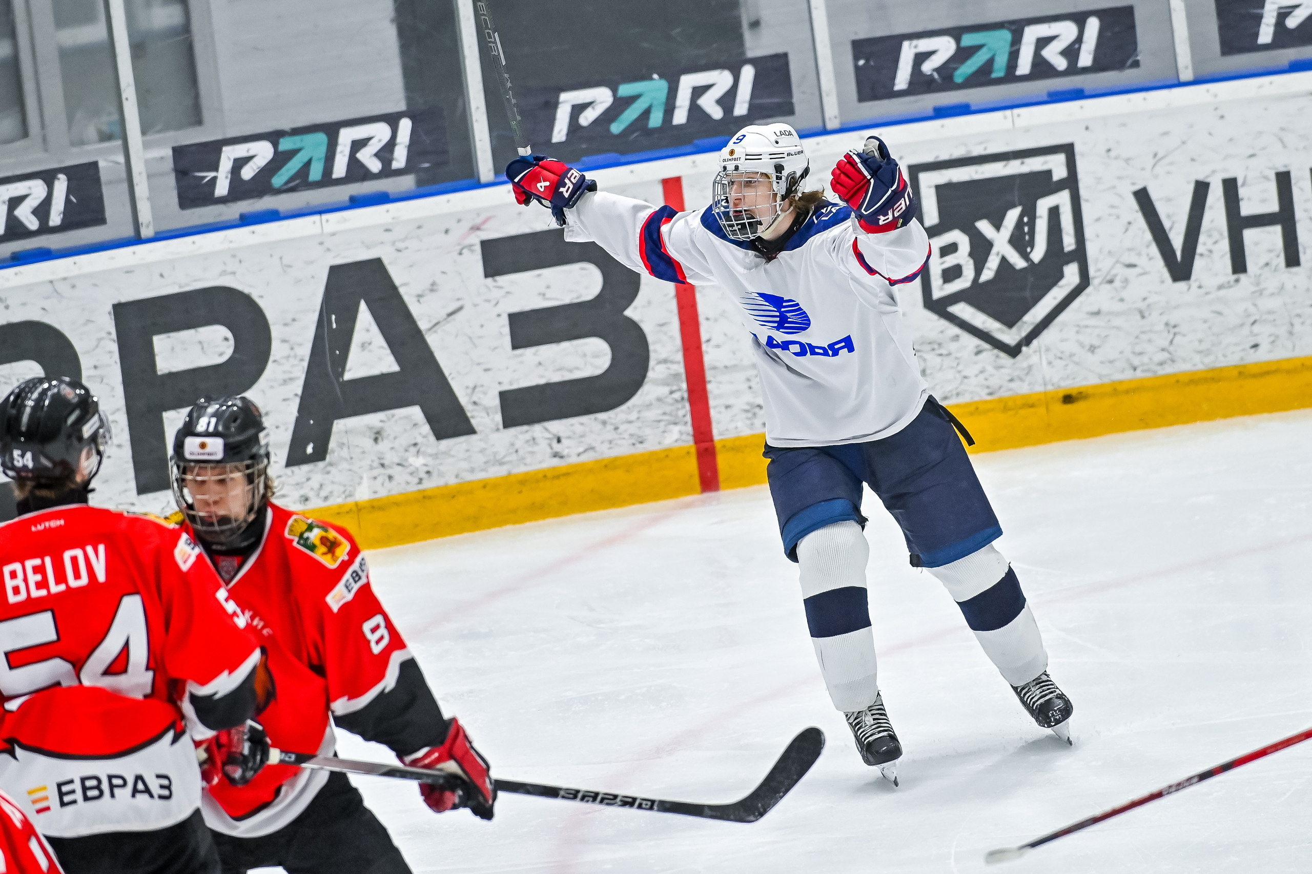 «Кузнецкие Медведи» — «Ладья» 06.01.2023. Репортажный профессиональный фотограф-любитель
