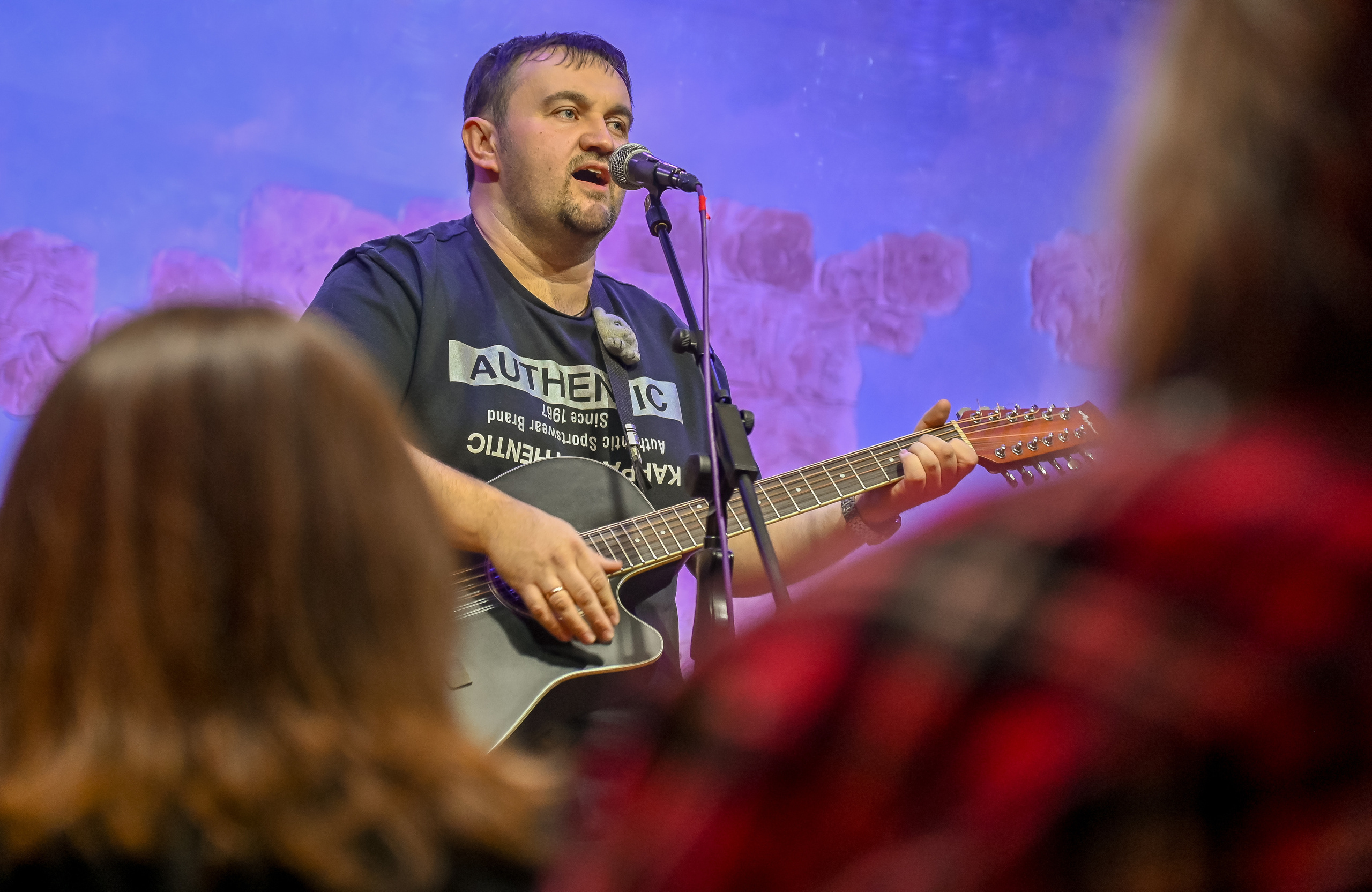 Творческий вечер Михаила Гребенникова в РКС «БАZА 24». Репортажный профессиональный фотограф-любитель