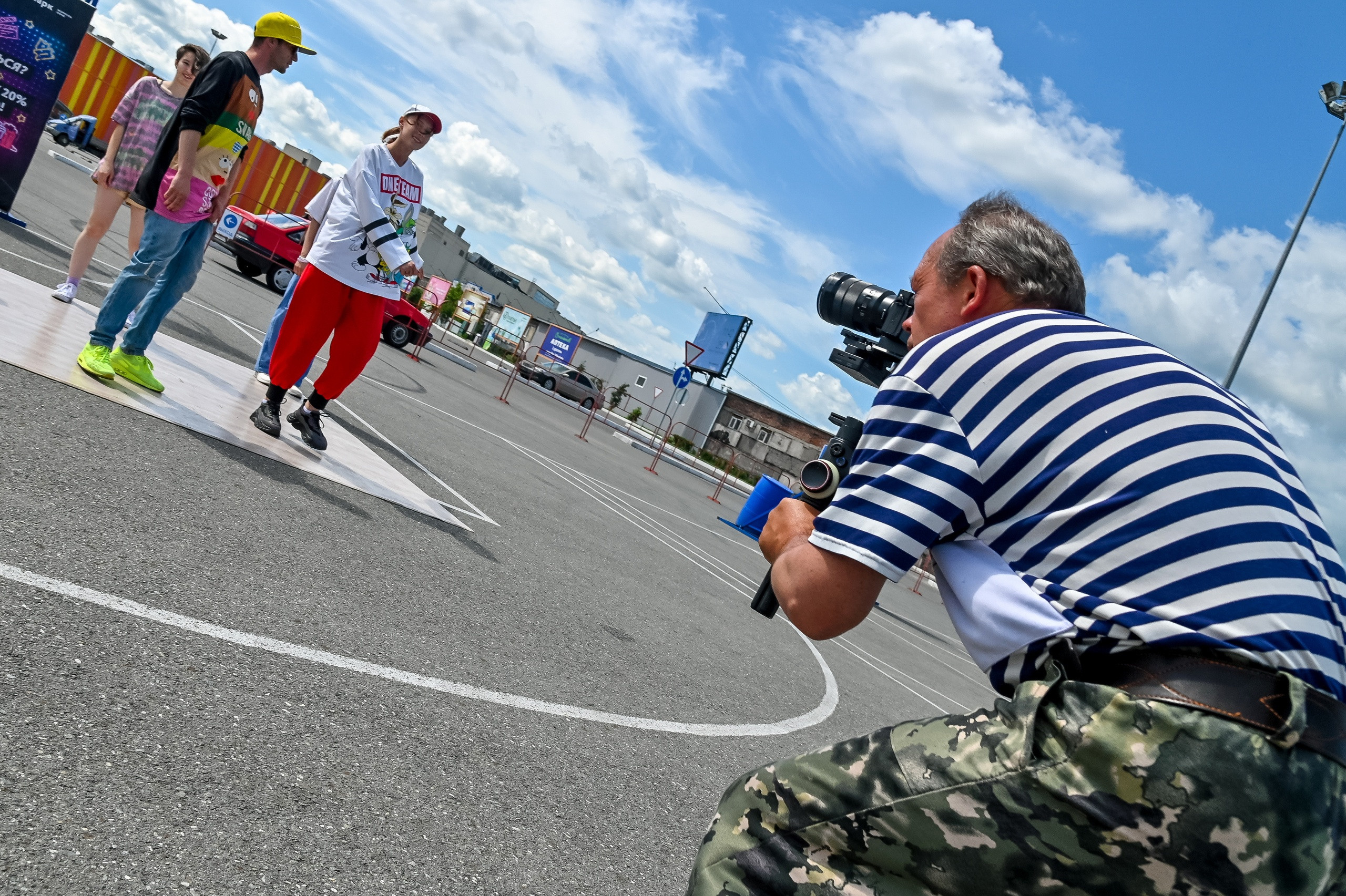 Съемка клипа Сергея Ермакова 25.06.2022. Репортажный профессиональный фотограф-любитель