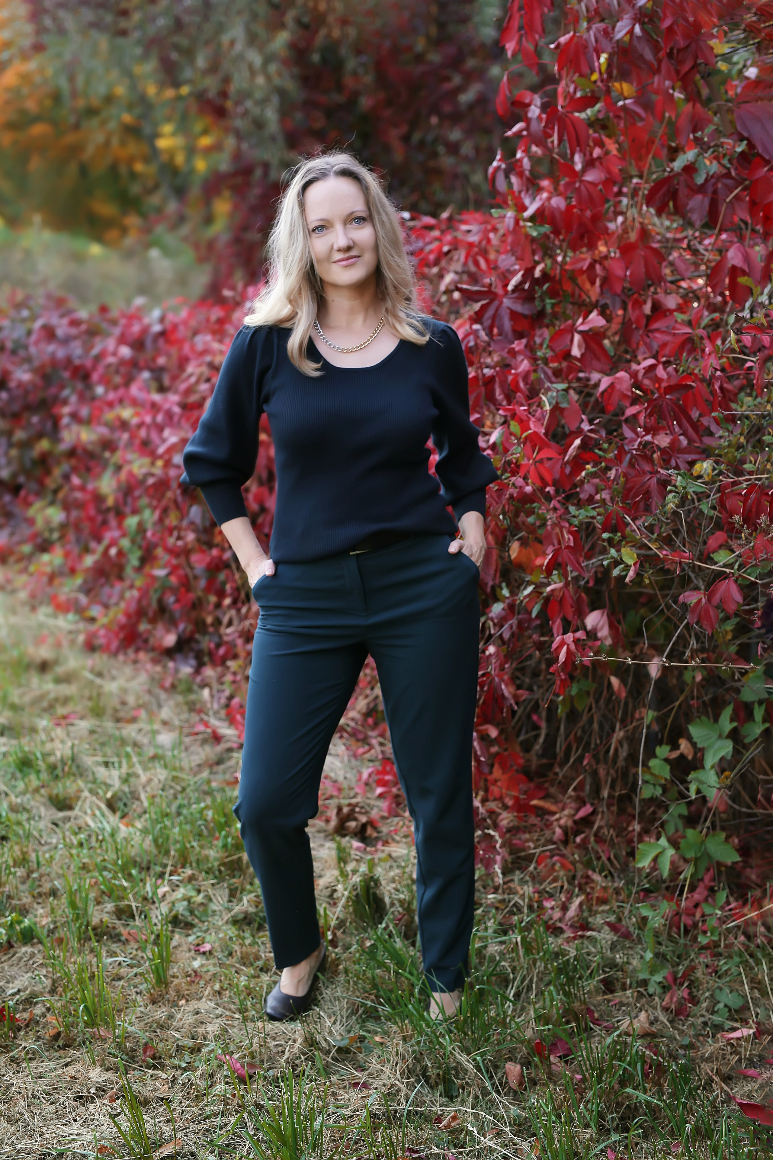 Наталья и осень. Школьный и детский фотограф Старожилово