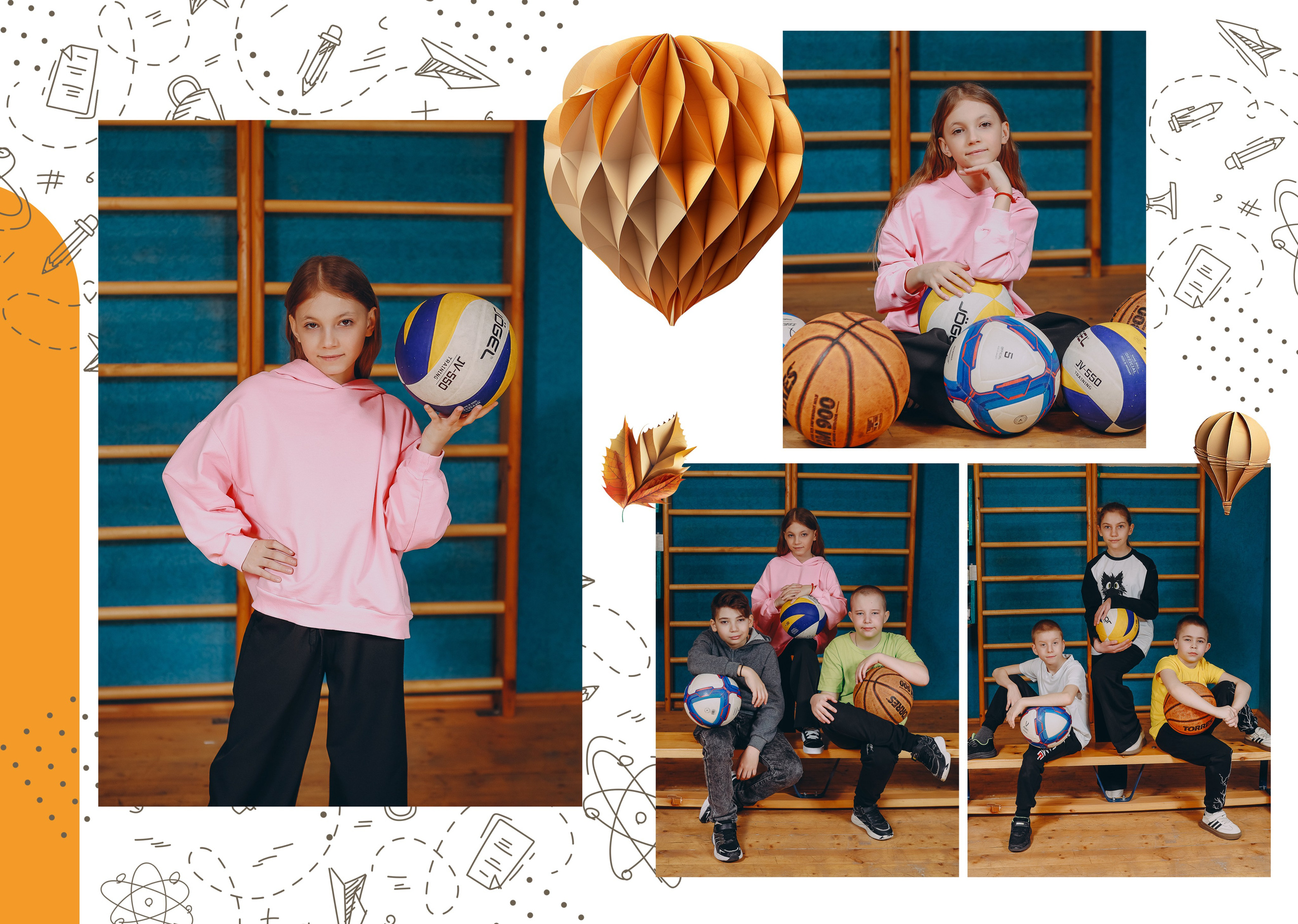 4 класс 10 разворотов. Яковлева Екатерина. Школьный и семейный фотограф