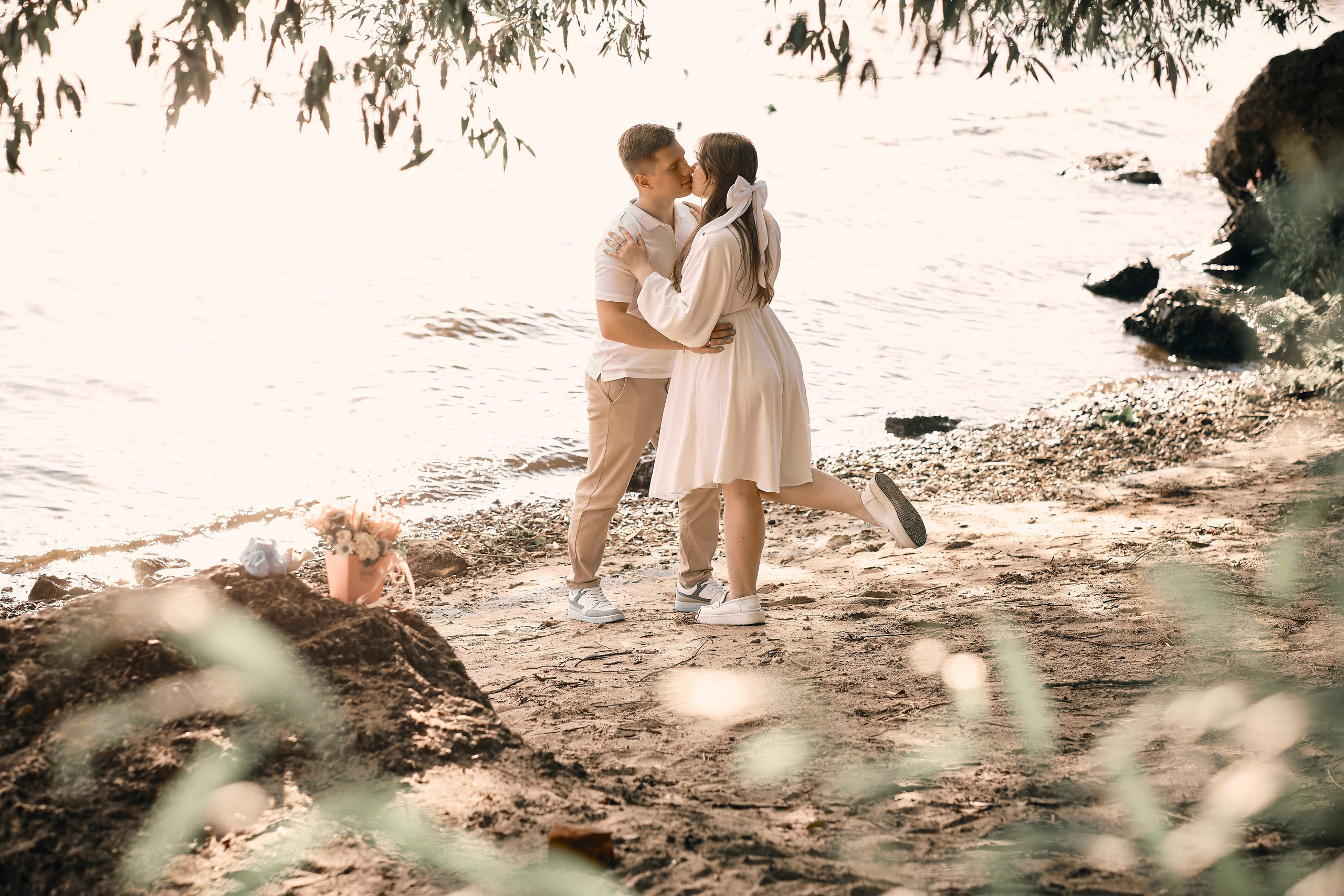 Прогулка по берегу Волги. Семейный и детский фотограф в Ярославле Юлия Галашина
