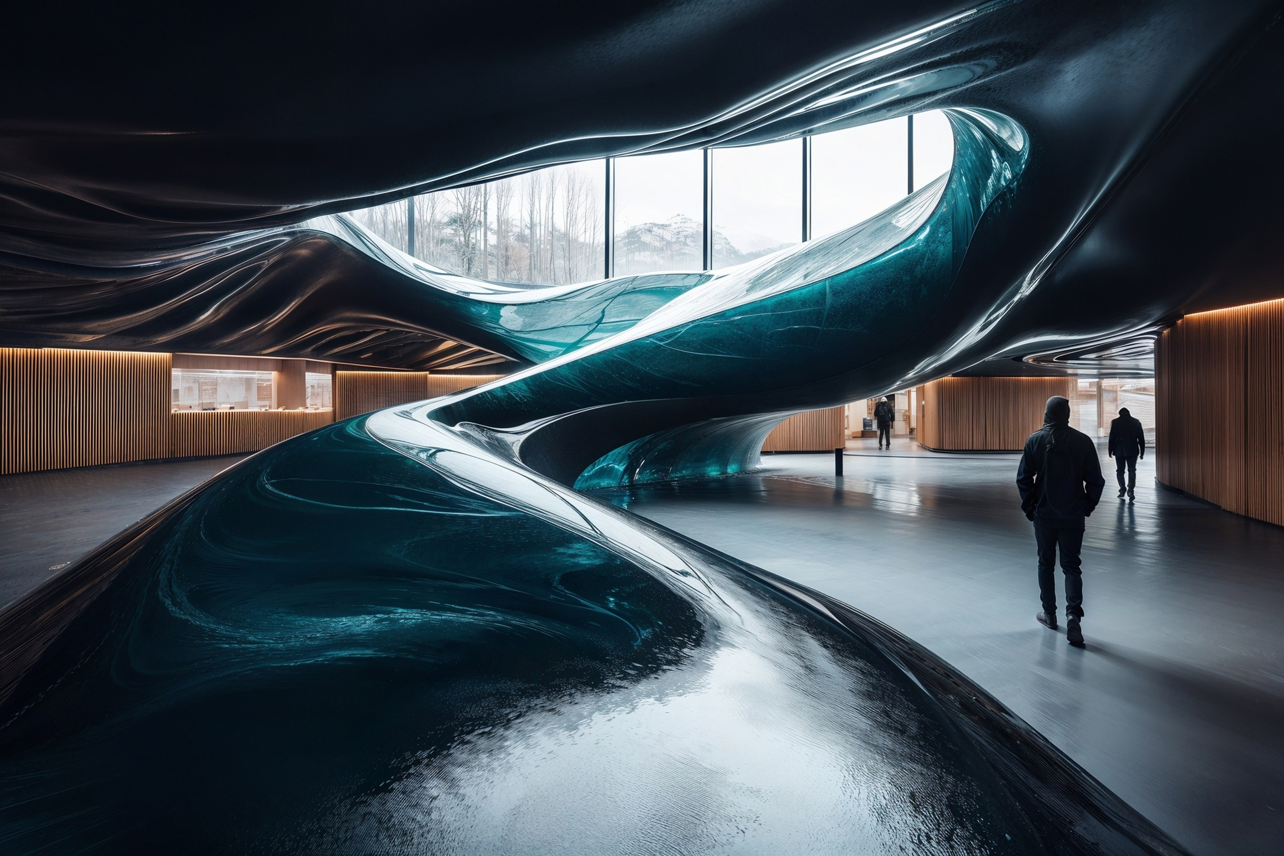 Tsunami museum. Part II
