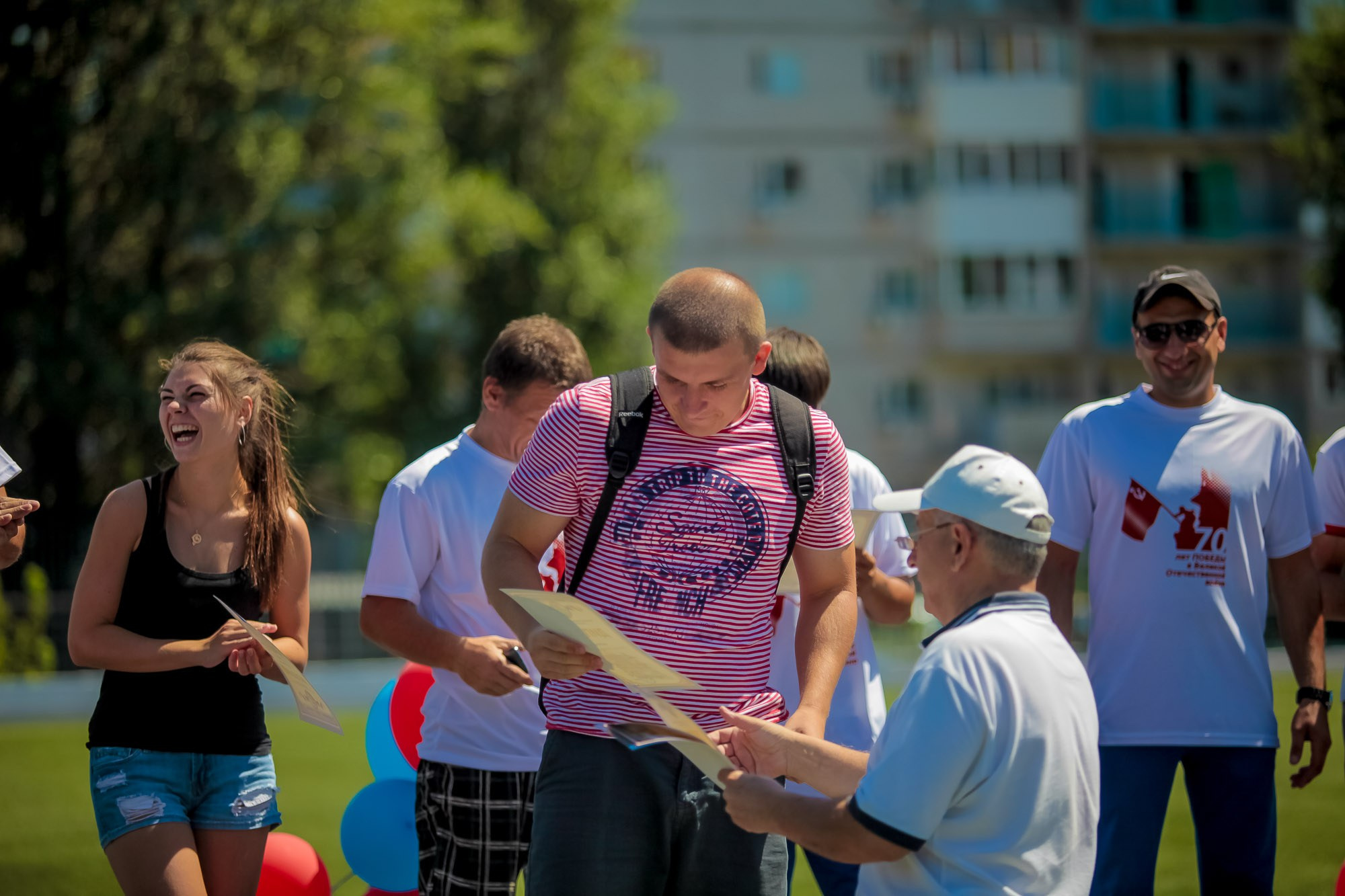 День Физкульт. Максим Матвийченко и Виктория Басова профессионалы своего дела