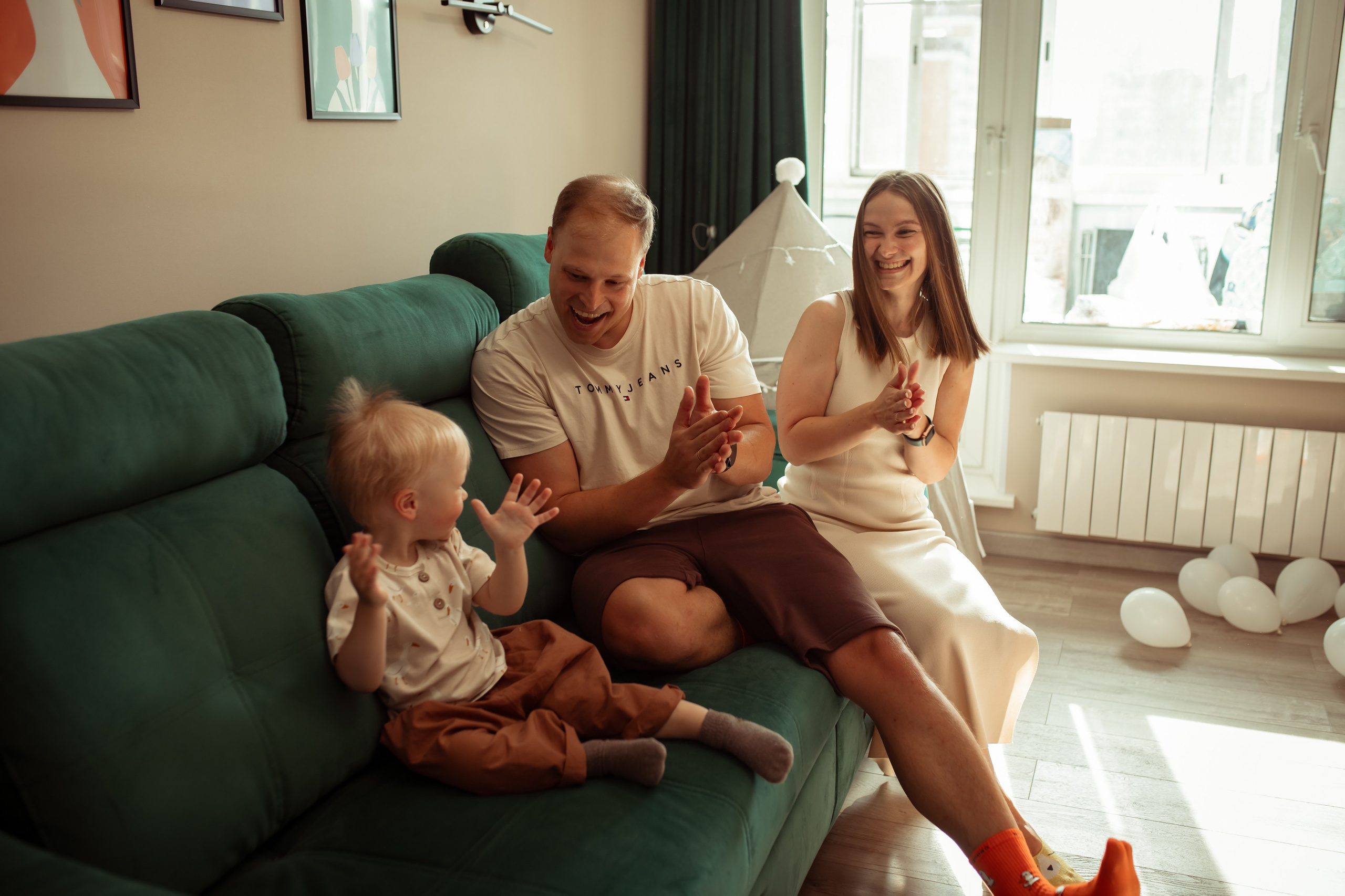 День рождение Арсения+домашняя съемка. Семейный и детский фотограф в Москве Дорогова Екатерина