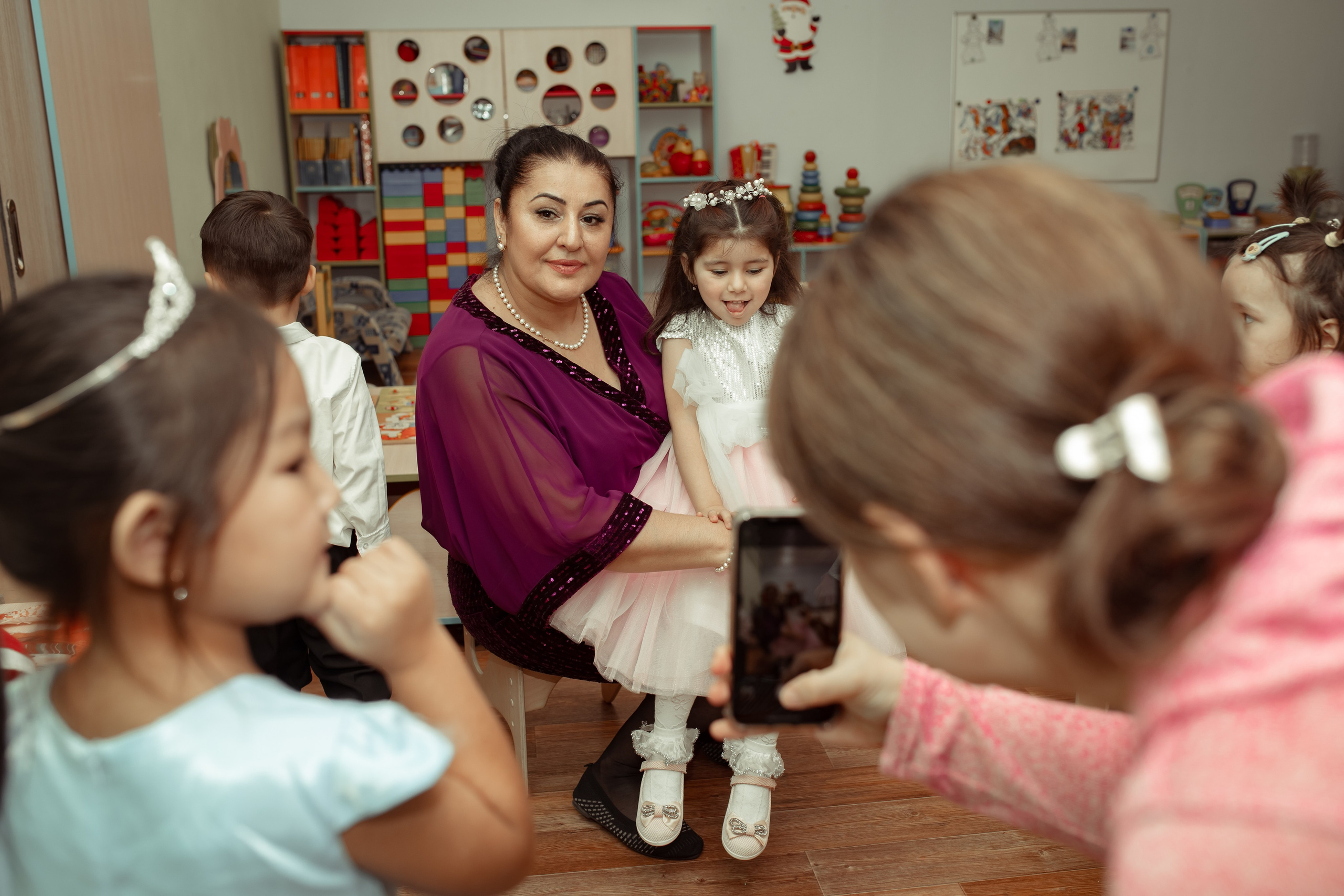 Новогодний утренник в детском саду. Семейный и детский фотограф в Москве Дорогова Екатерина