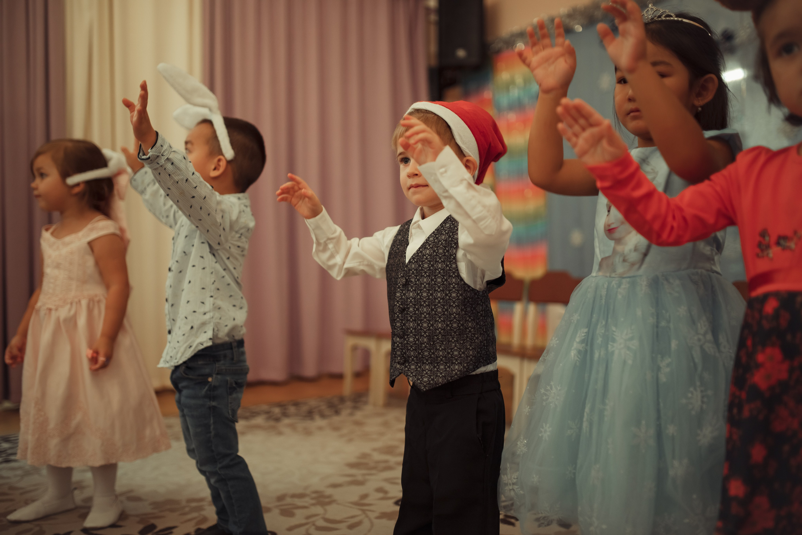 Новогодний утренник в детском саду. Семейный и детский фотограф в Москве Дорогова Екатерина