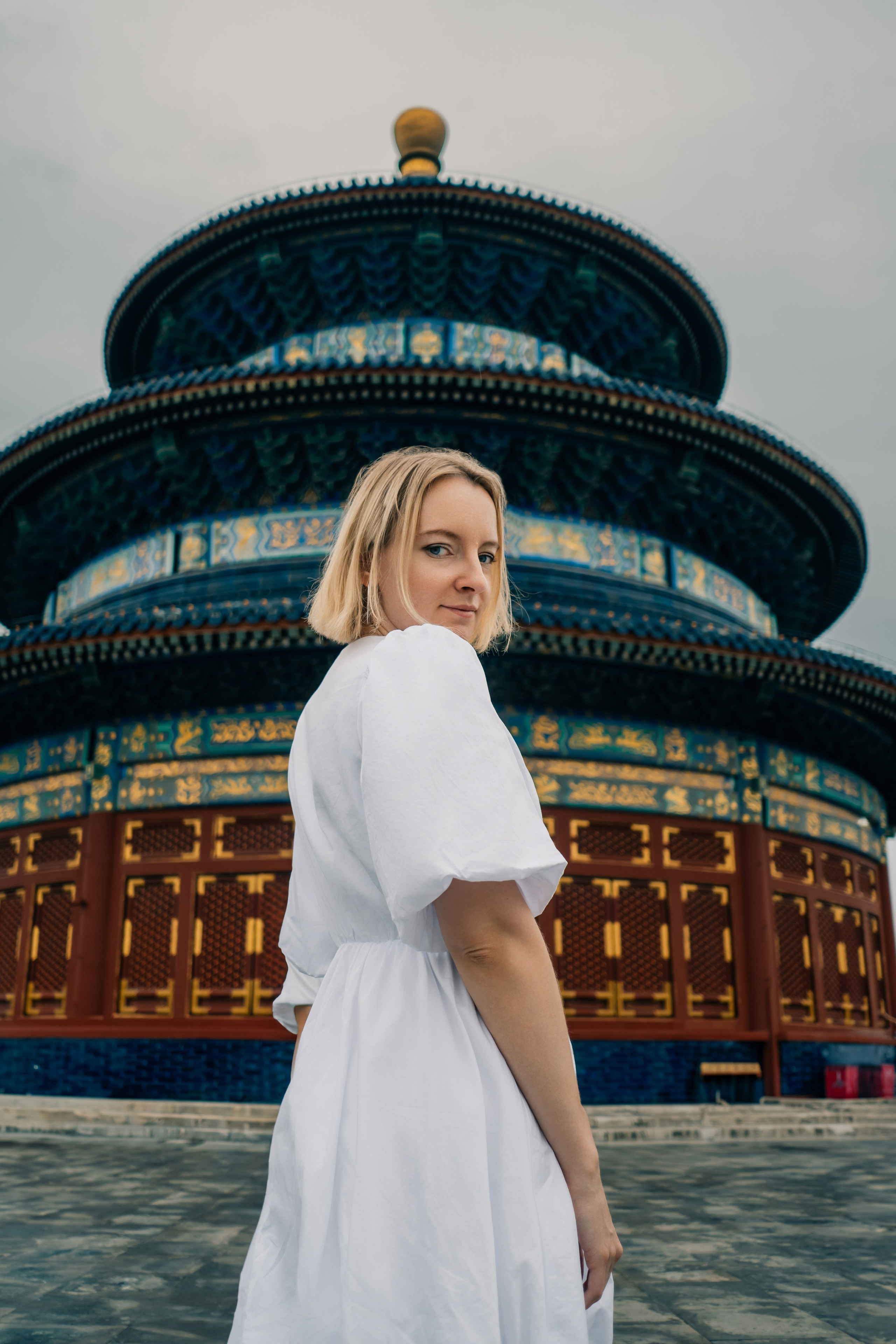 Photoshoot at the Temple of Heaven, Beijing, China