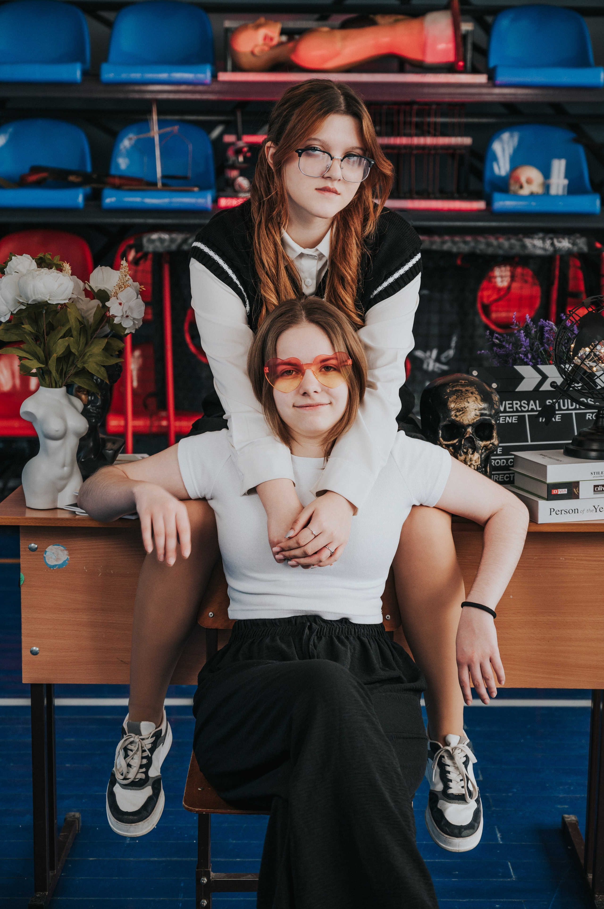 В школе. Выпускные альбомы и Школьный фотограф в Алексеевке, Бирюче, Красном