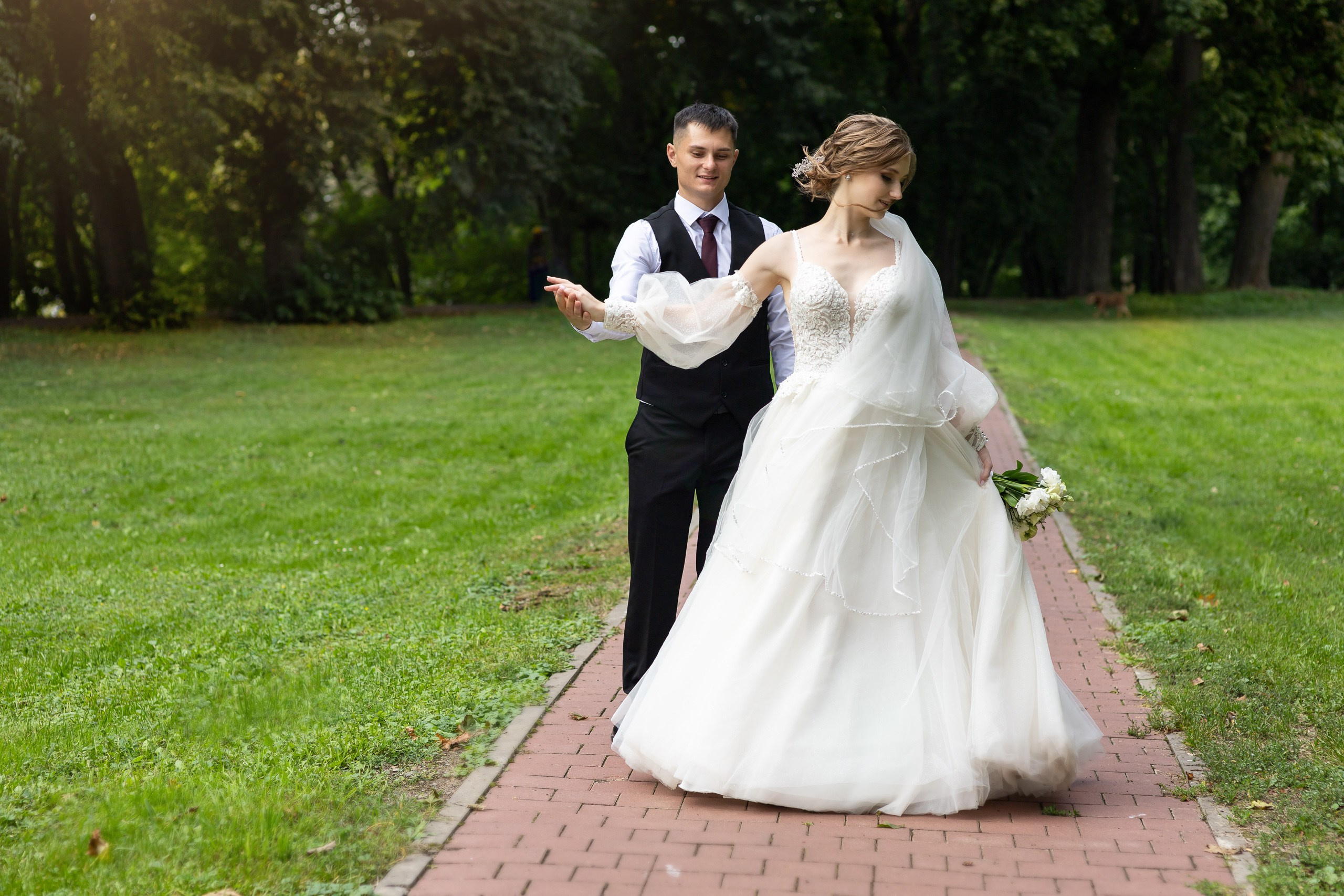 Дворец Бобринских. Свадебная фотосъёмка в Москве, Туле