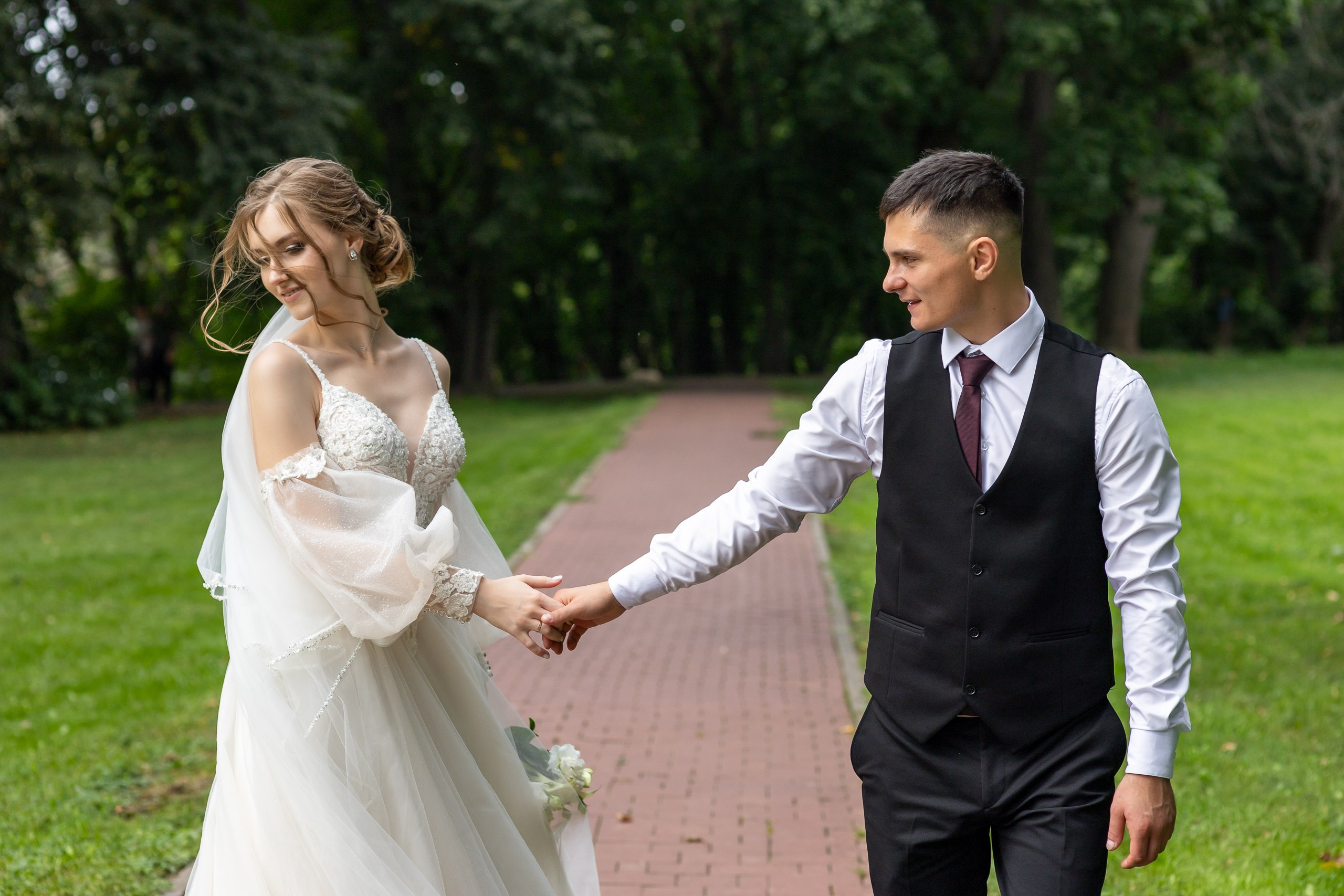 Дворец Бобринских. Свадебная фотосъёмка в Москве, Туле