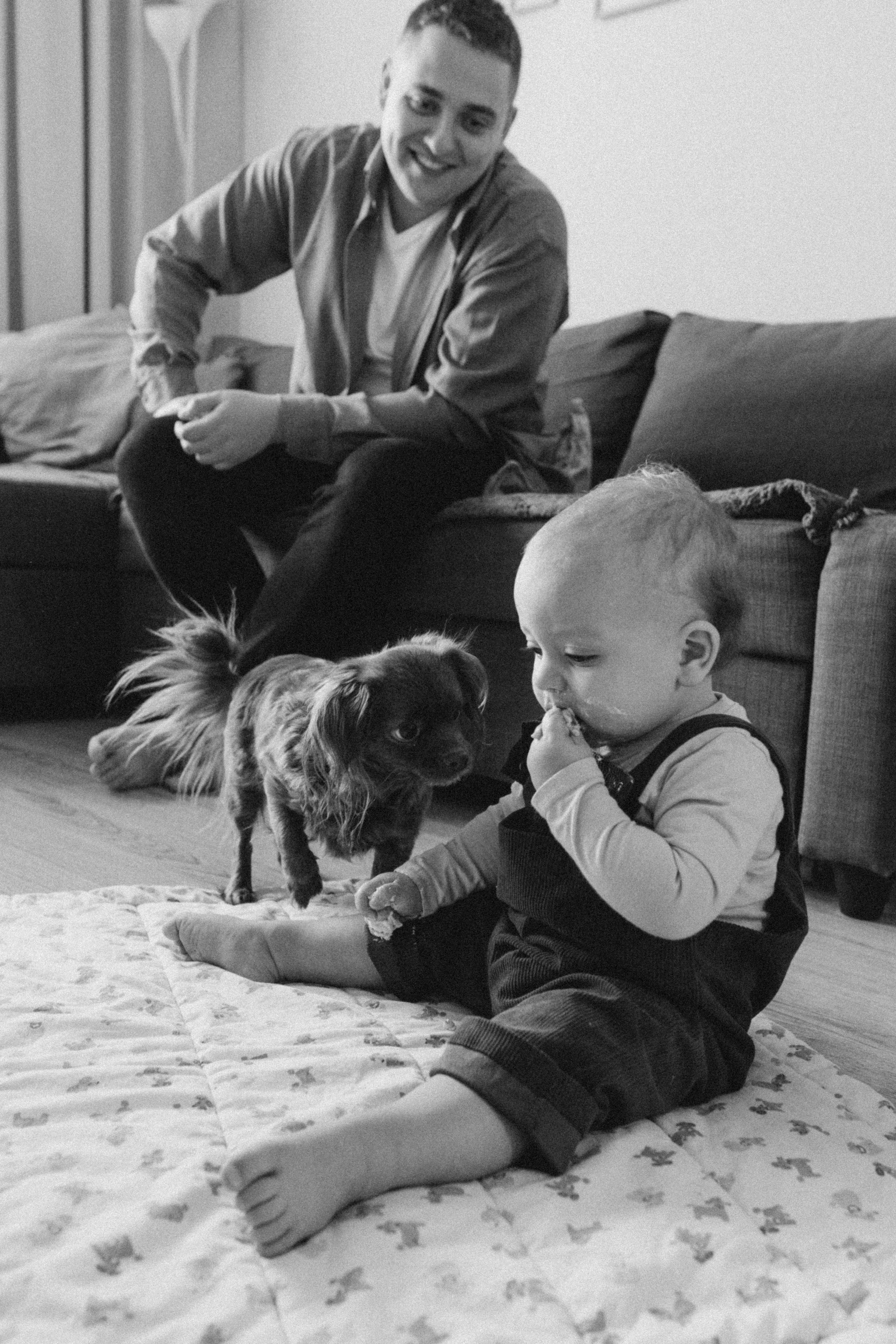 Годовасие Мишеньки. Семейный фотограф в Москве и Люберцах Юлия Гуськова