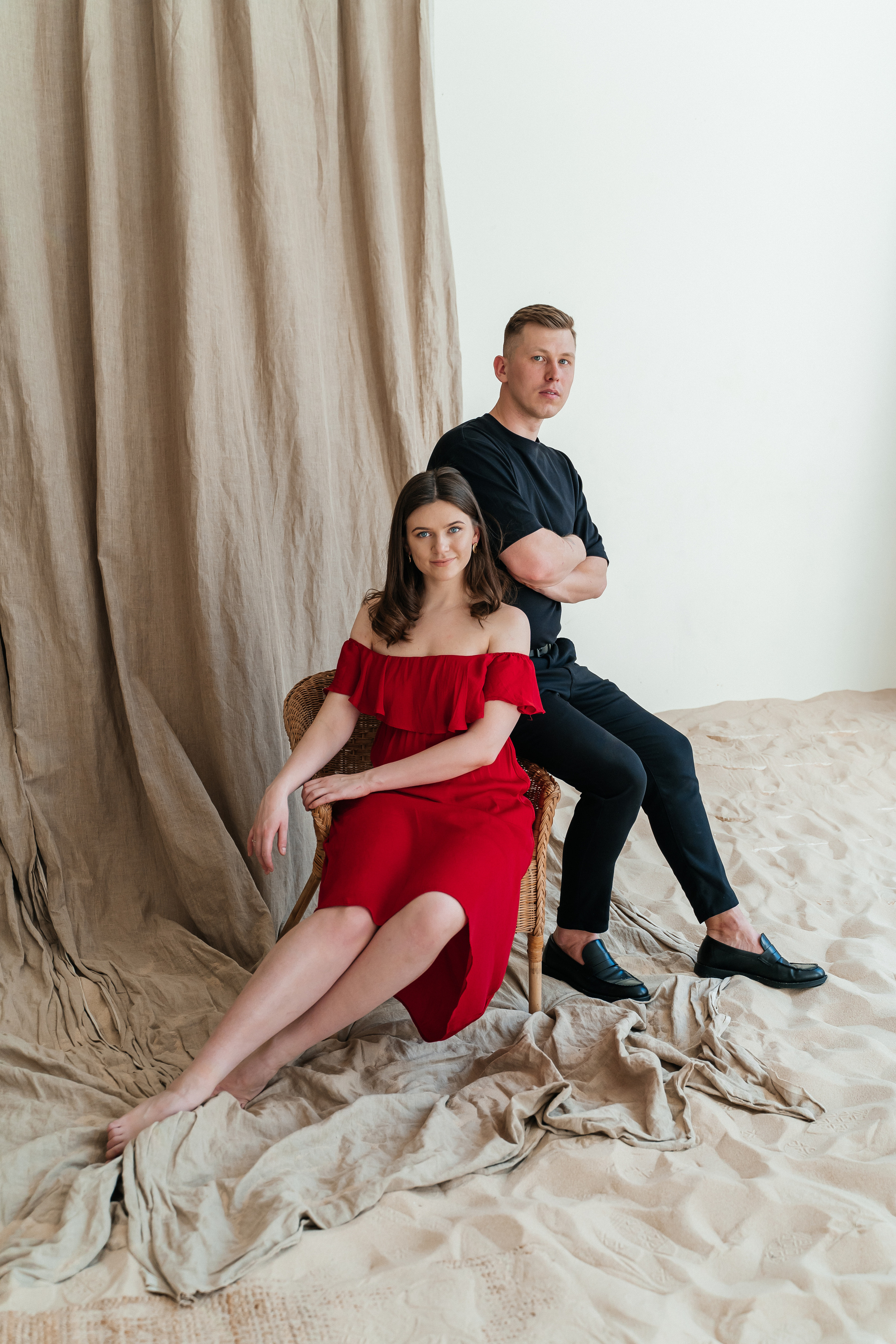 Оля и Сергей. Портретный и семейный фотограф в Москве Мария Ахметсафина