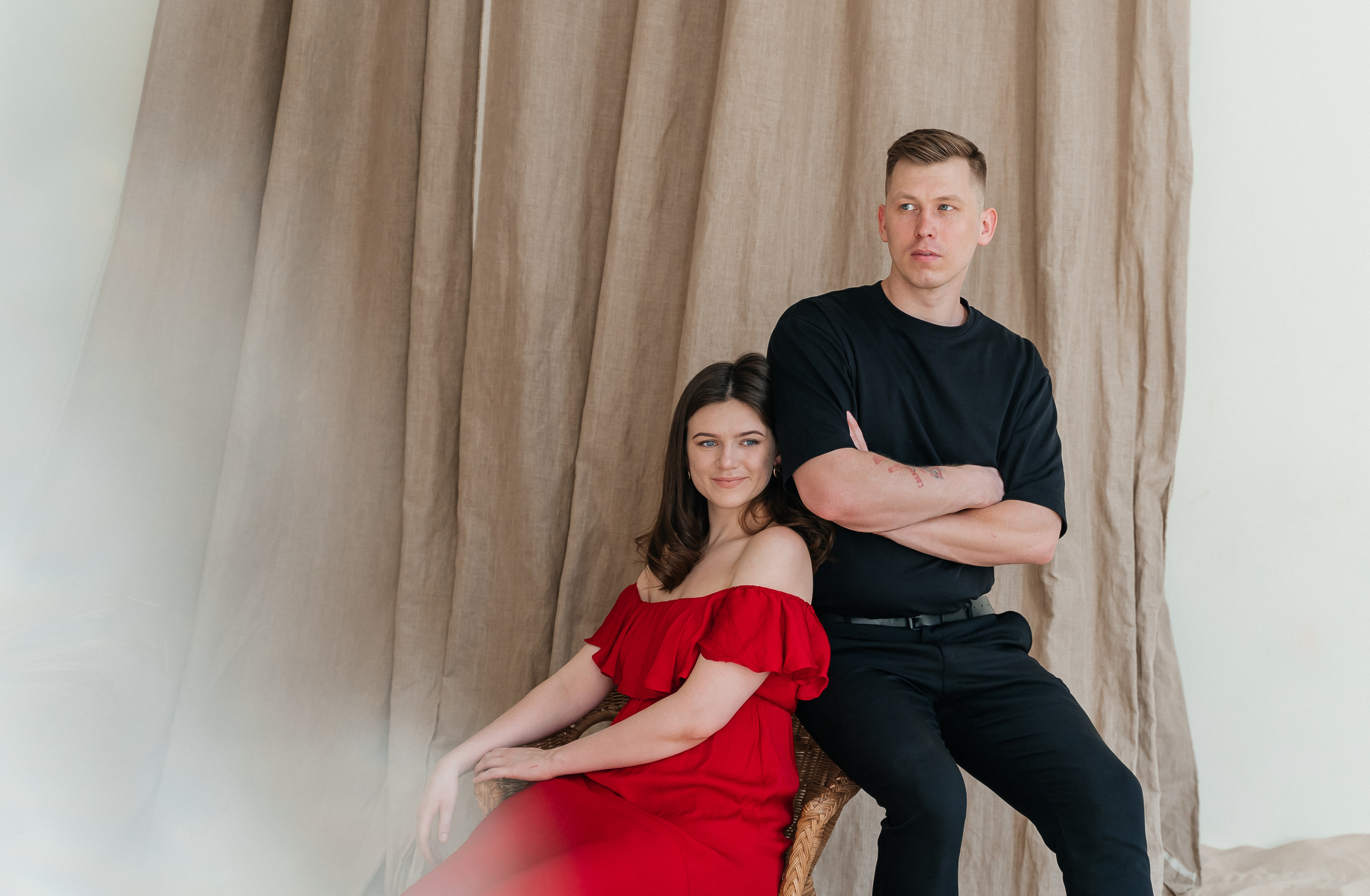 Оля и Сергей. Портретный и семейный фотограф в Москве Мария Ахметсафина