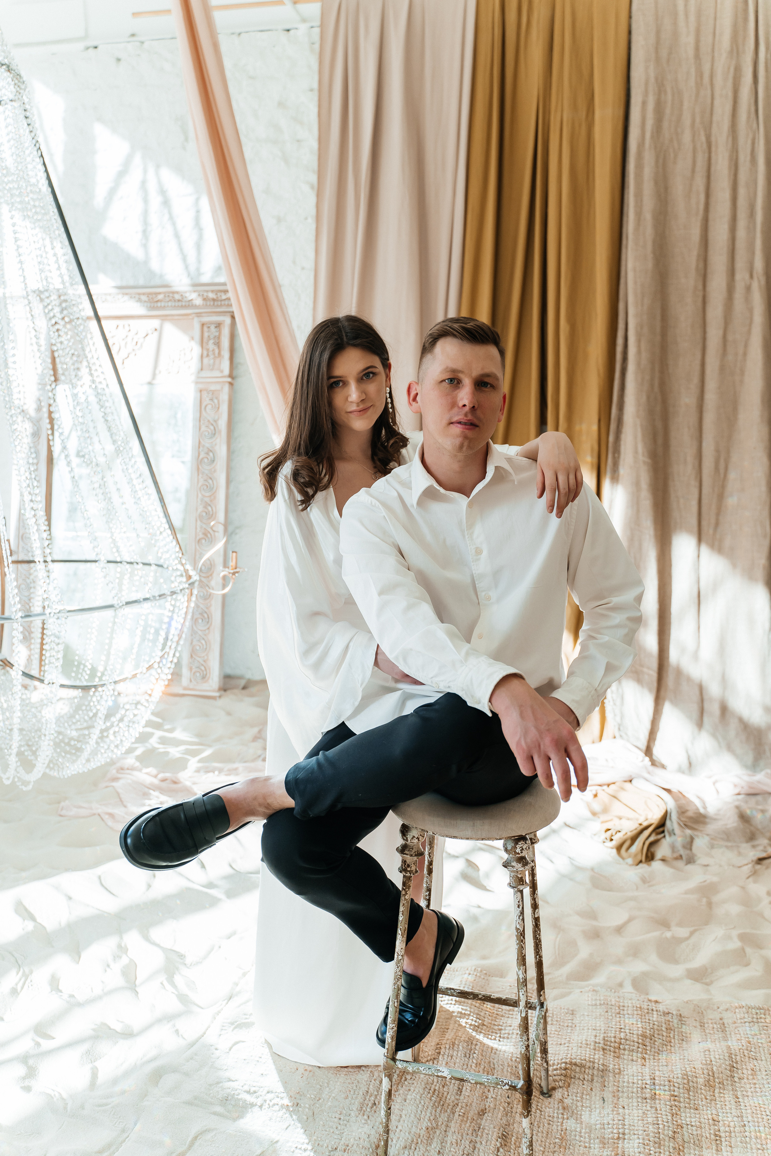 Оля и Сергей. Портретный и семейный фотограф в Москве Мария Ахметсафина