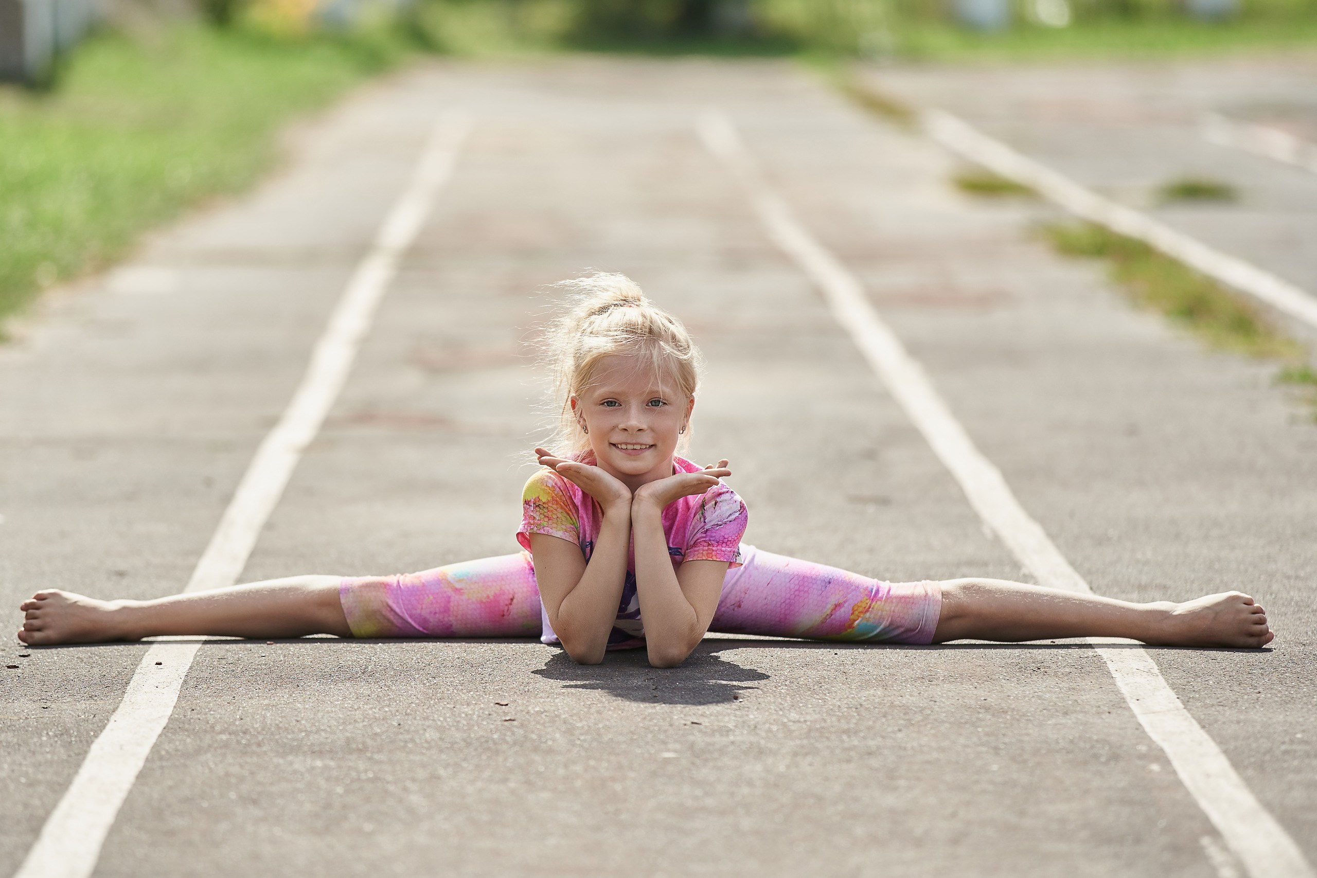 Спортивная фотосессия гимнасток и танцоров в Заволжье. Фотограф в Заволжье Алексей Шабалин