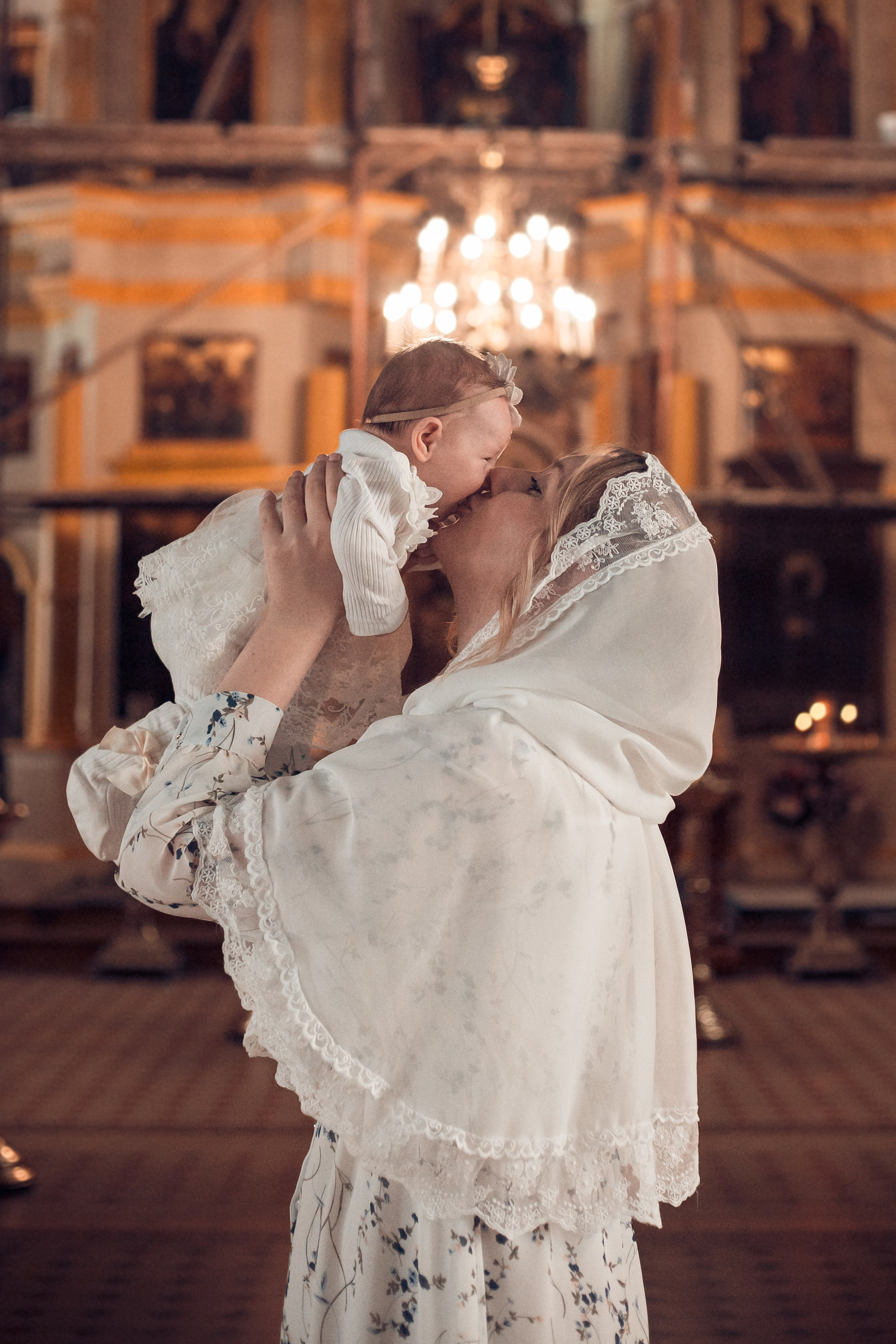 Съёмка крещения в Калуге