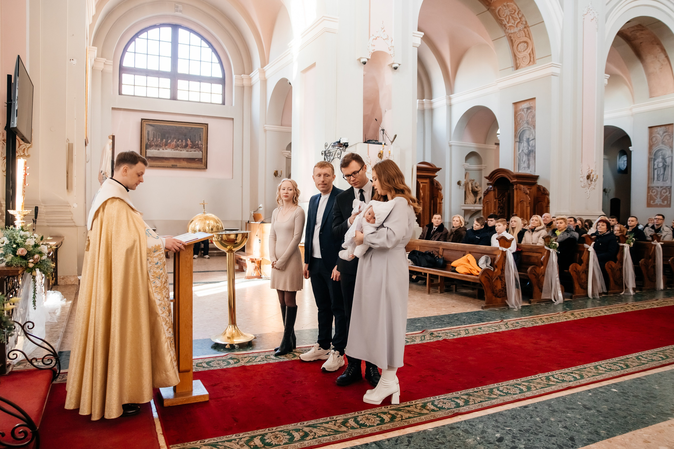 Крещение Софии. Архикафедральный костел Имени Пресвятой Девы Марии. Фотограф ВИКА МЕДУЗА