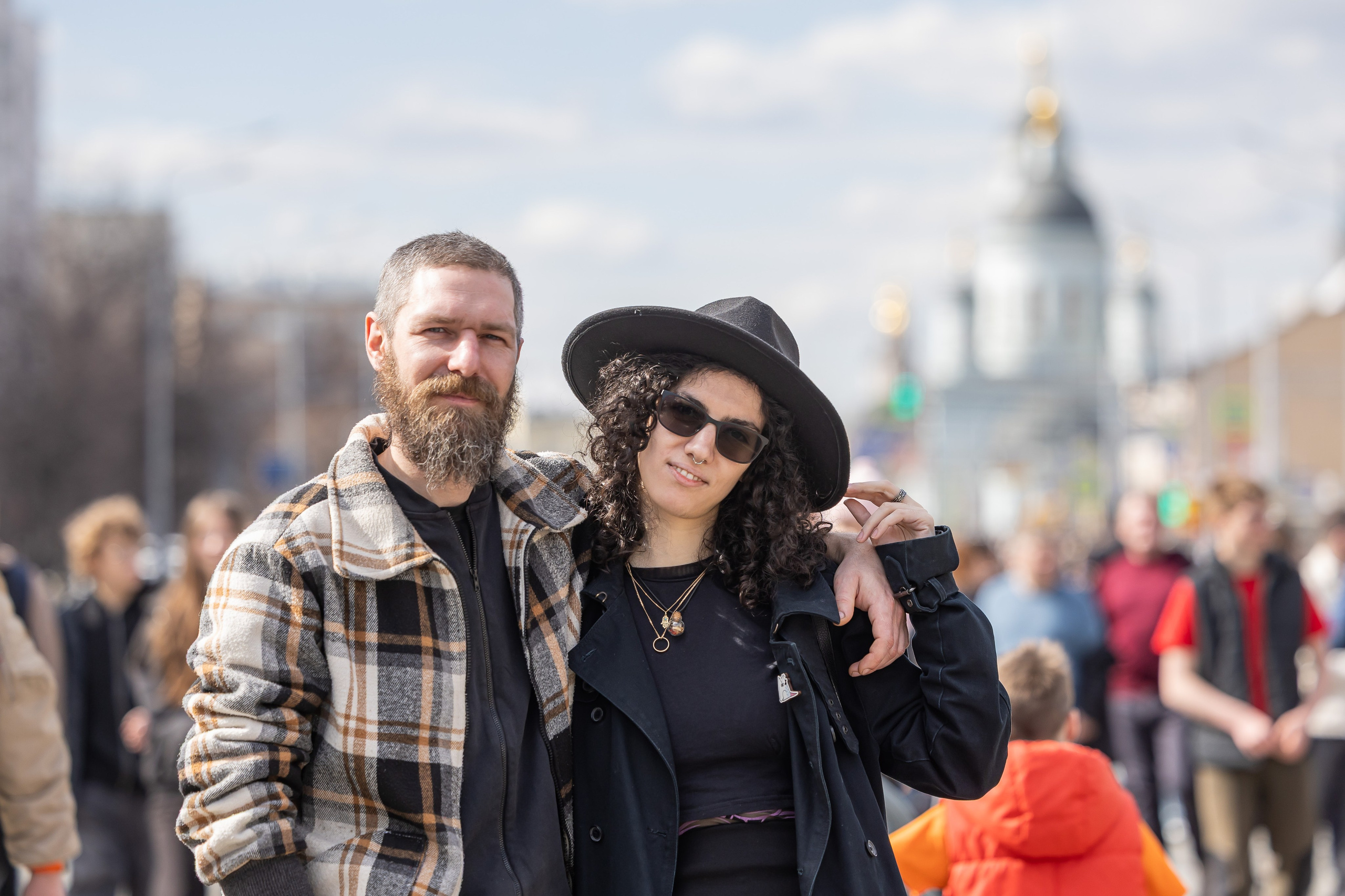 Парад трамваев 4 апреля в Москве. Фотограф Владимир Охрименко