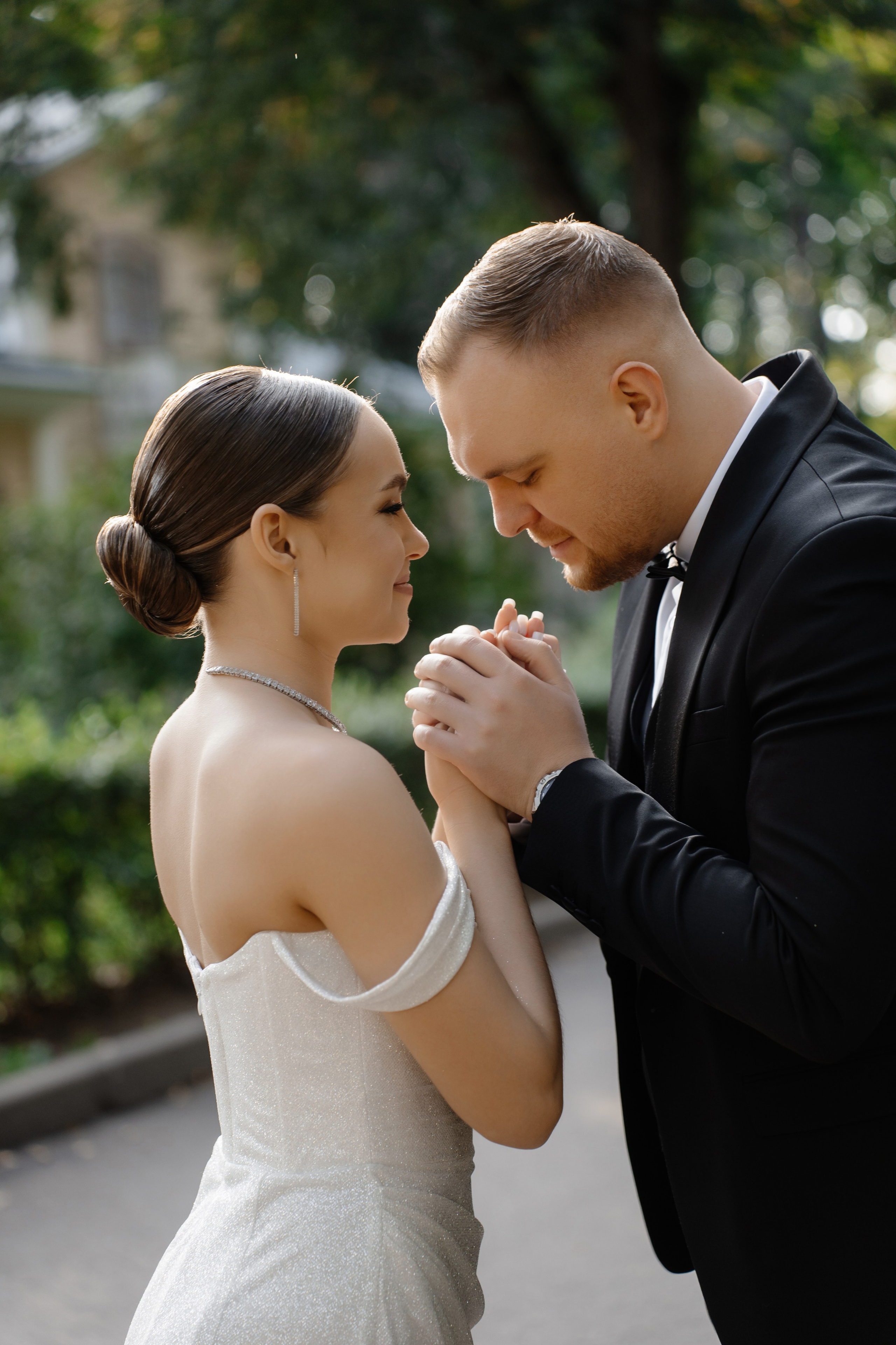 Свадебная фотосессия в парке Архангельское. Свадебный и семейный фотограф в Москве Светлана Зоткина