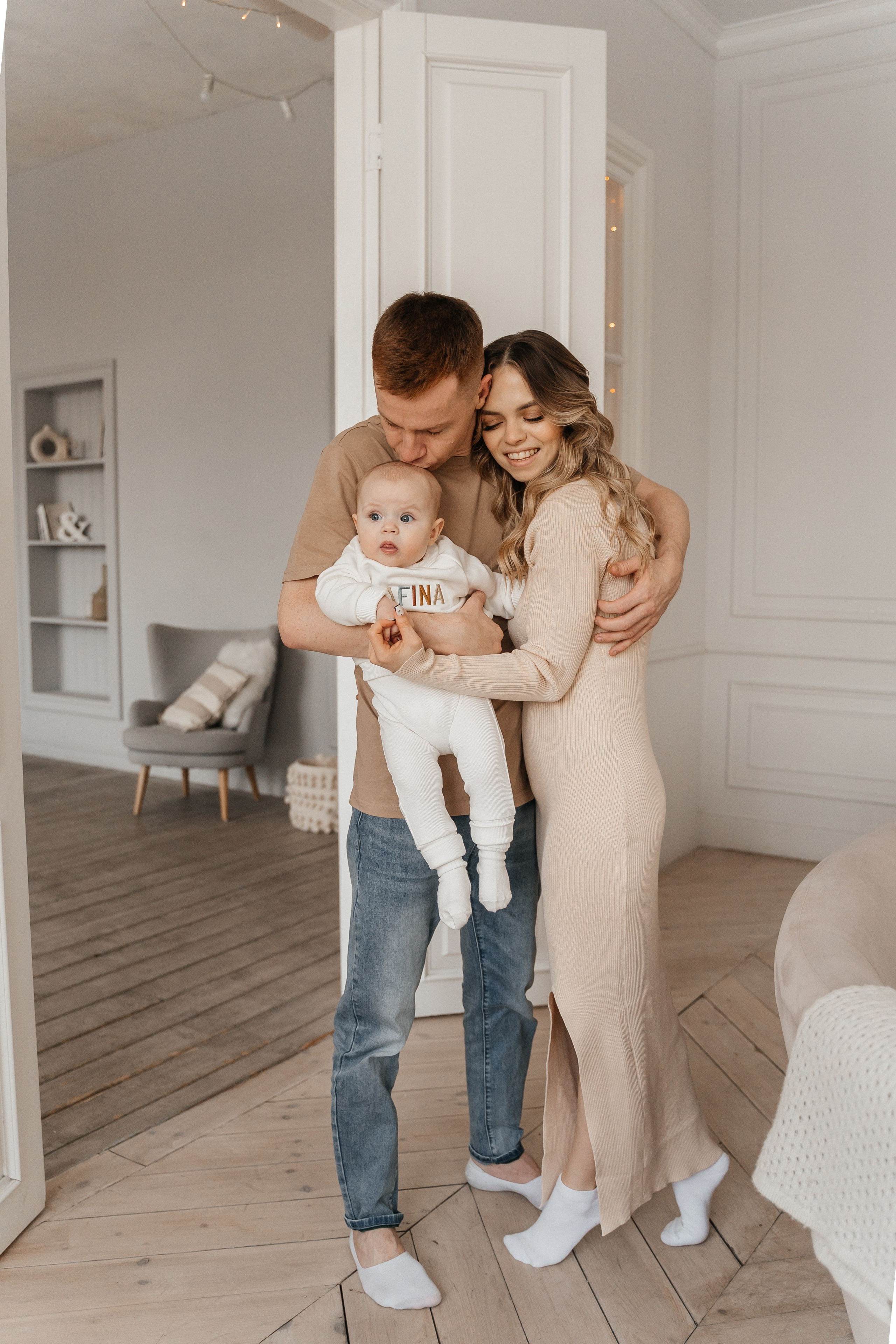 Костя, Настя и Афина. Волик Мария