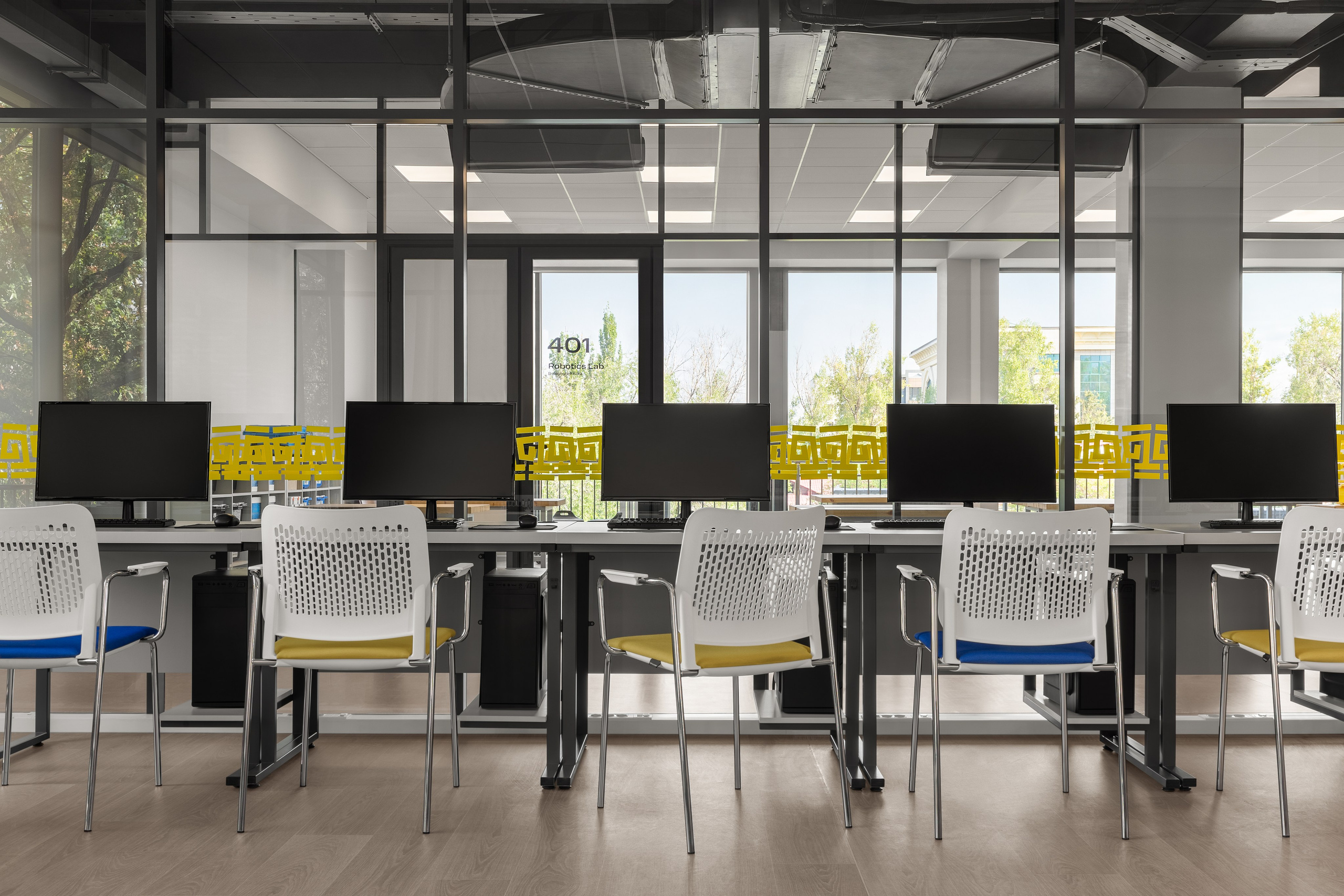 RS Group — Prometheus School. Roman Yakunin — interior photographer in Almaty, Kazakhstan